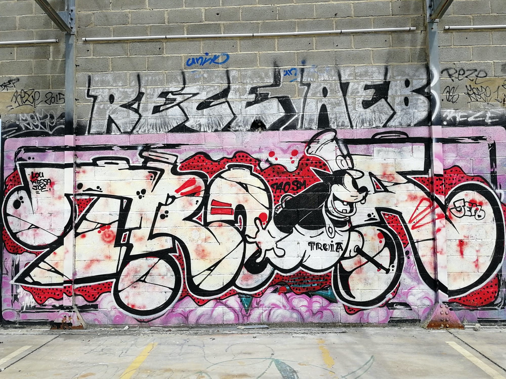Graffiti 3062  capturé par Rabot à Chantepie France