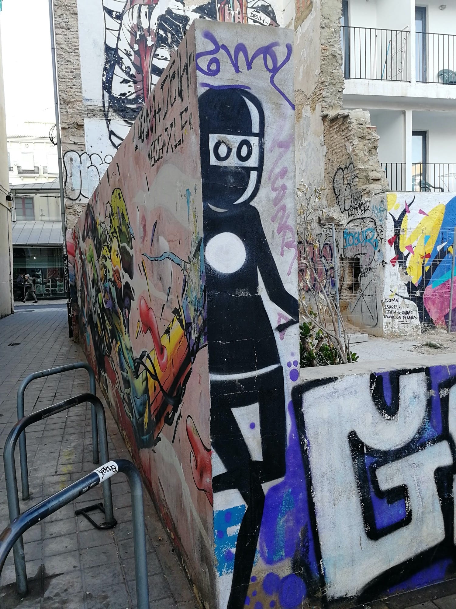 Graffiti 3285  de David de Limon capturé par Rabot à València Spain