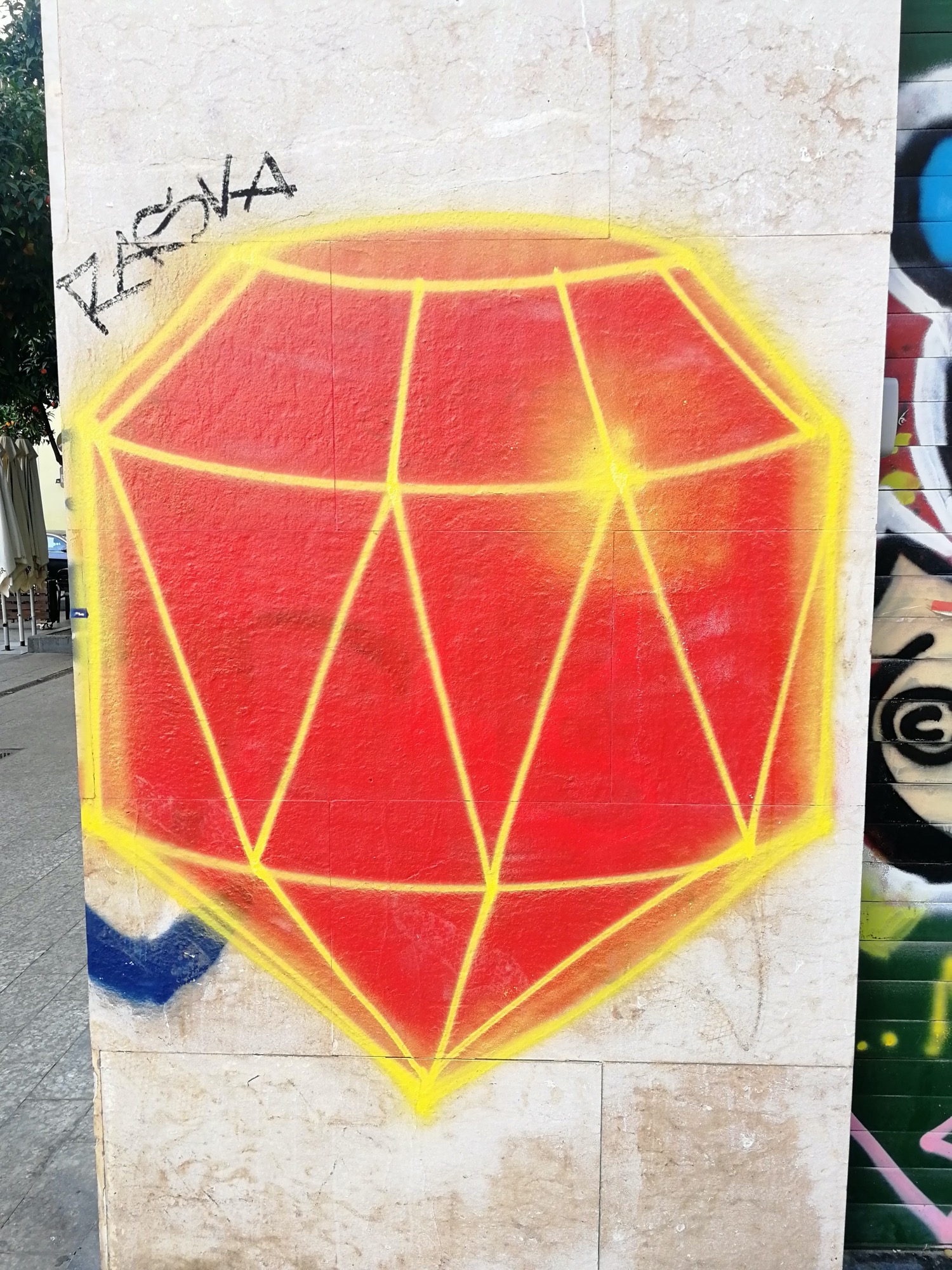 Graffiti 3318  capturé par Rabot à València Spain