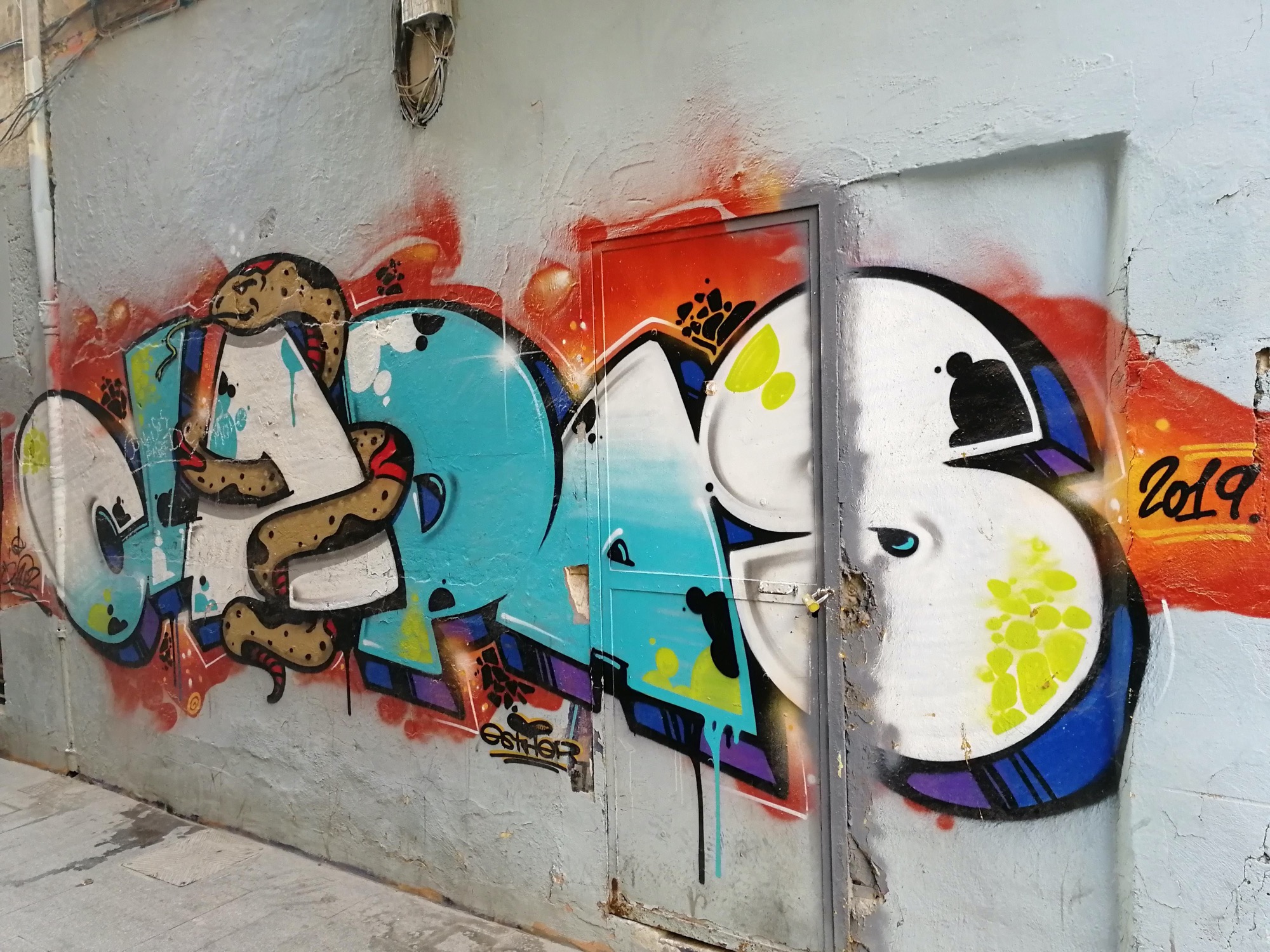 Graffiti 3327  capturé par Rabot à València Spain