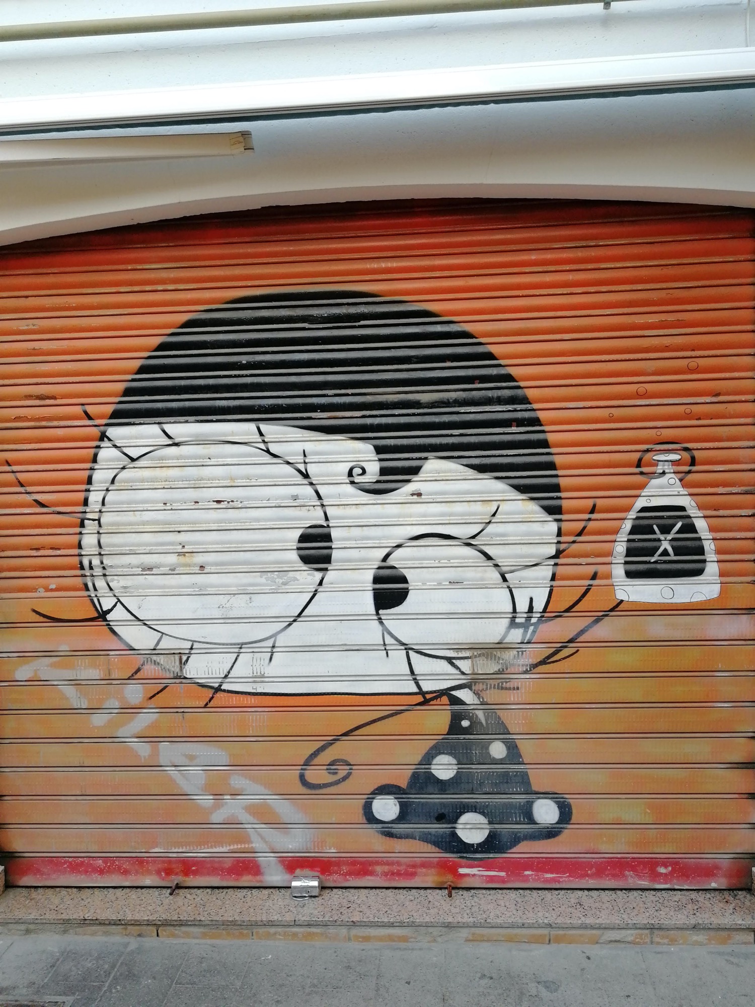 Graffiti 3334  capturé par Rabot à València Spain