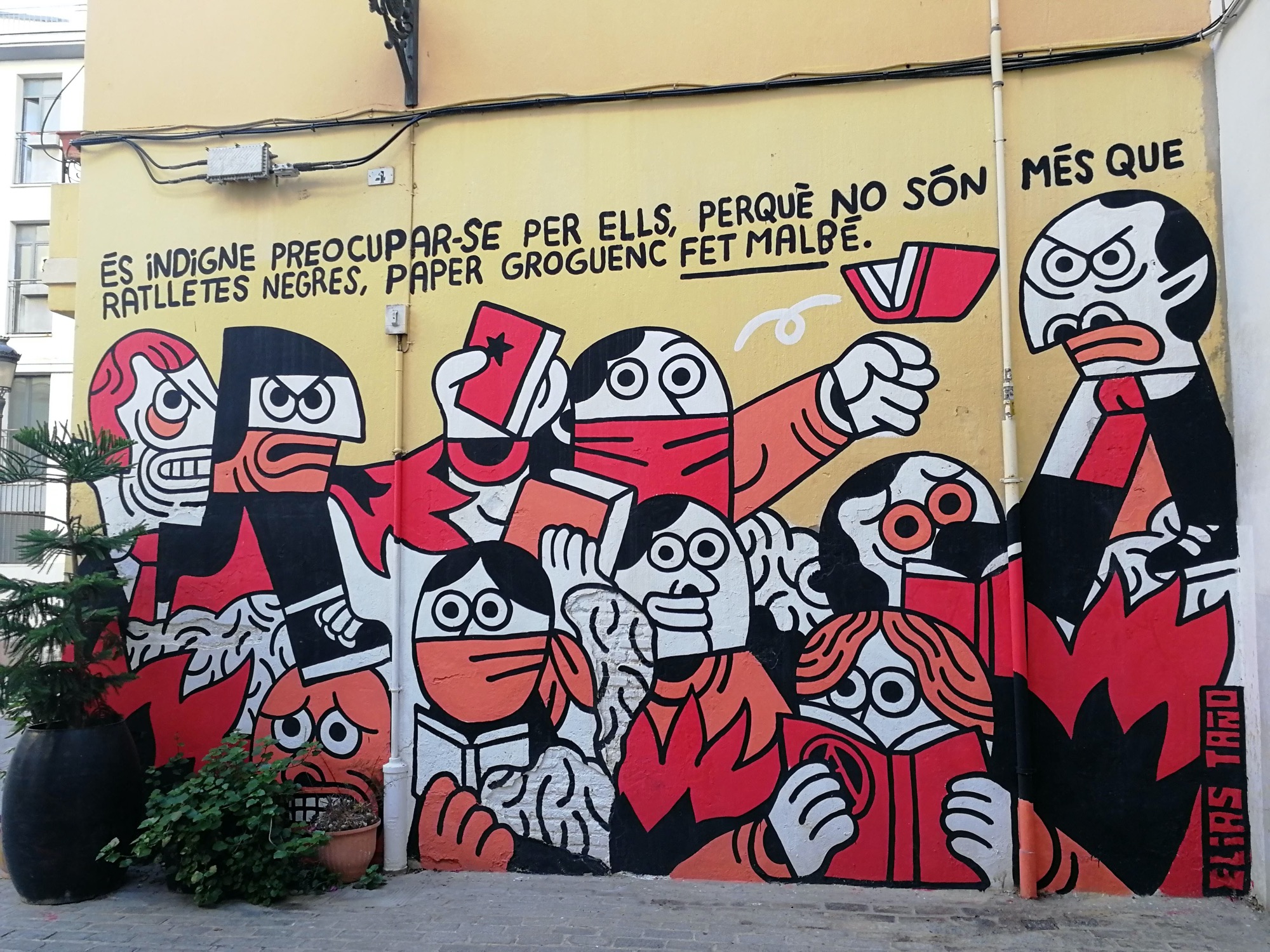 Graffiti 3345  capturé par Rabot à València Spain