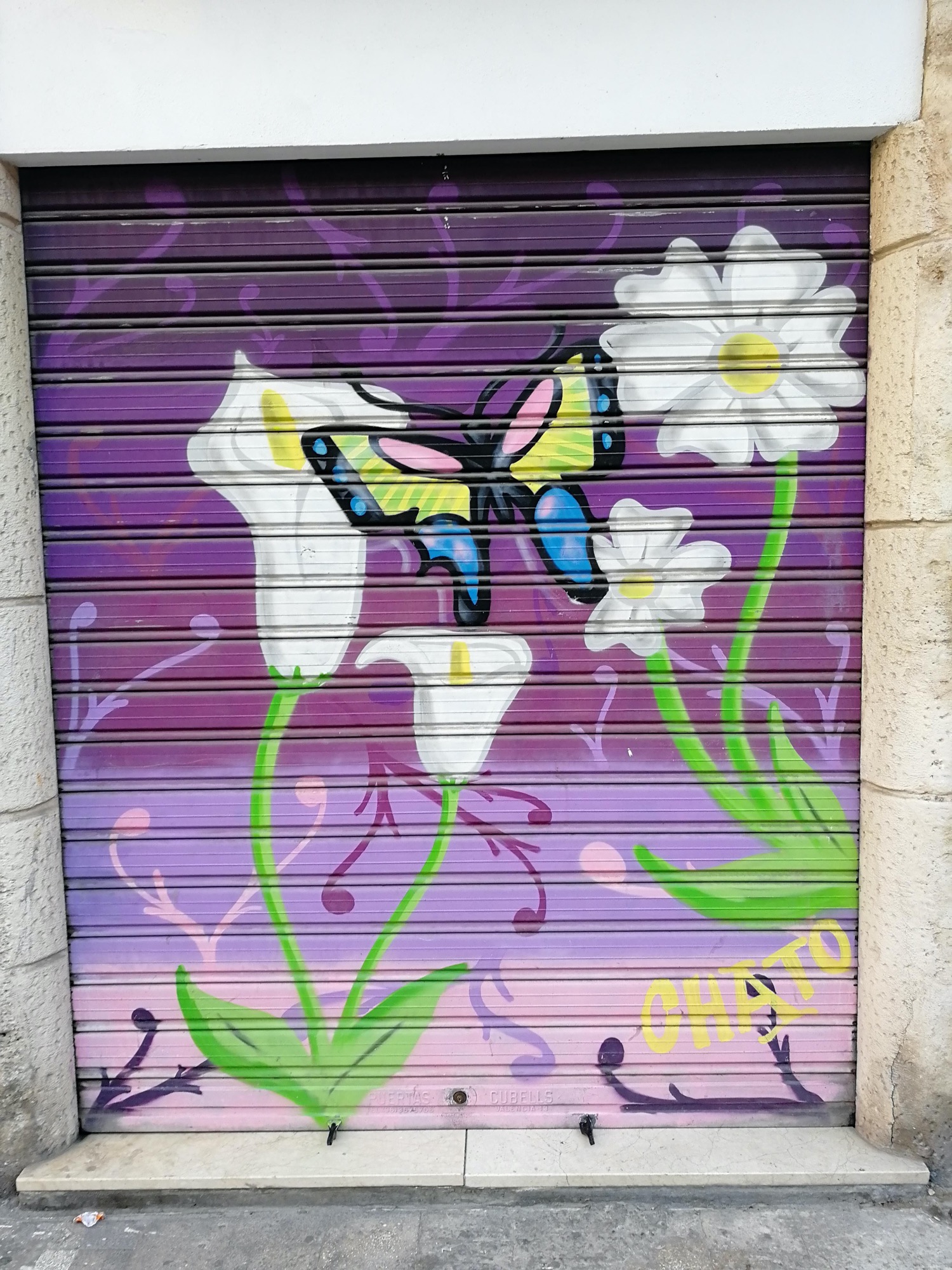 Graffiti 3376  capturé par Rabot à València Spain