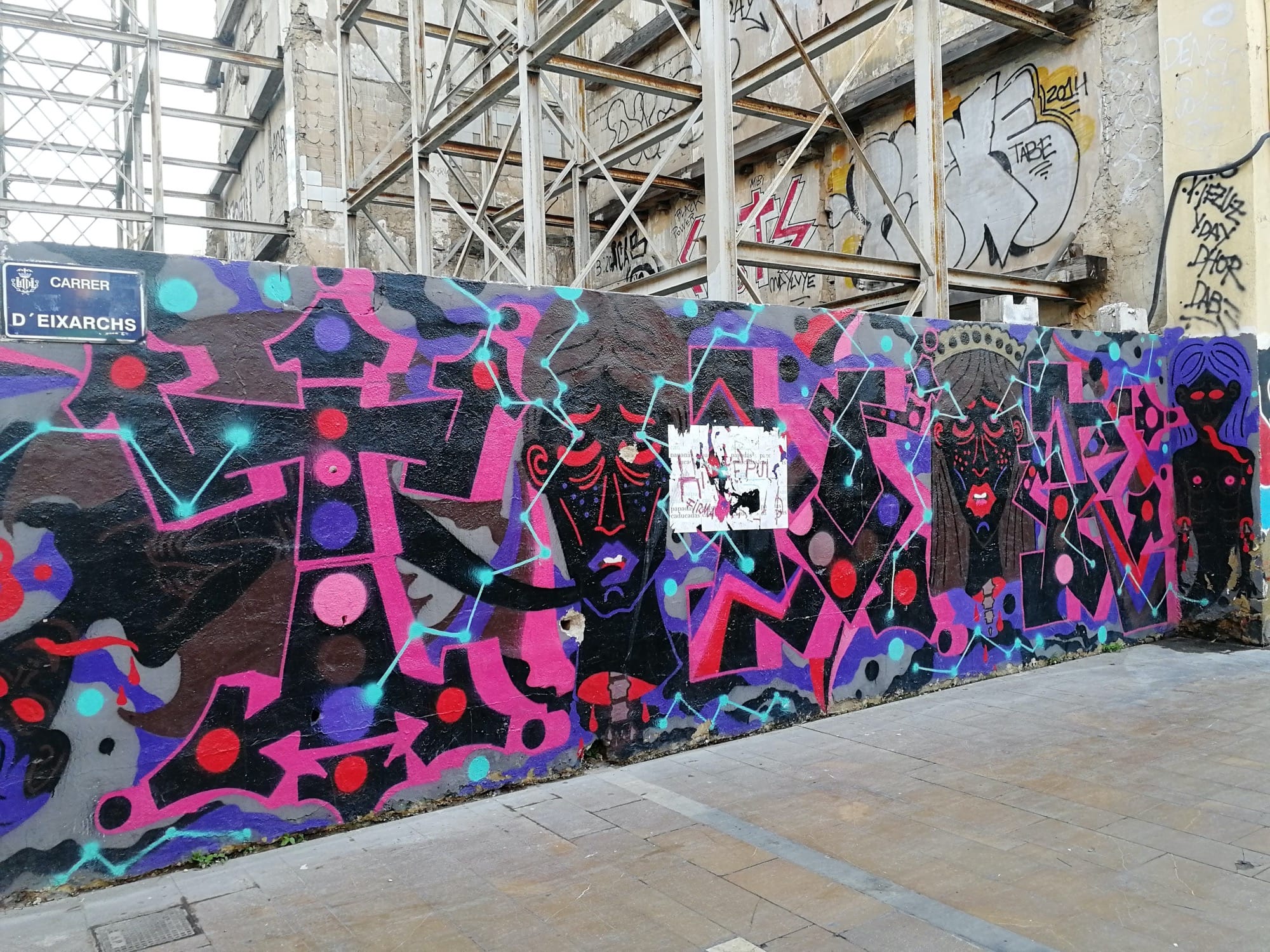 Graffiti 3388  capturé par Rabot à València Spain