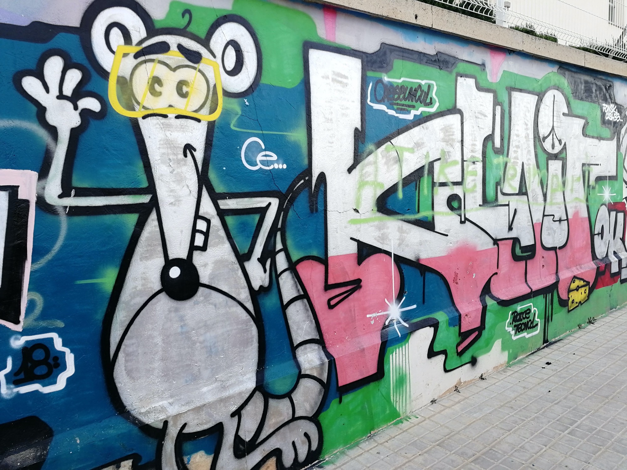 Graffiti 3403  capturé par Rabot à València Spain