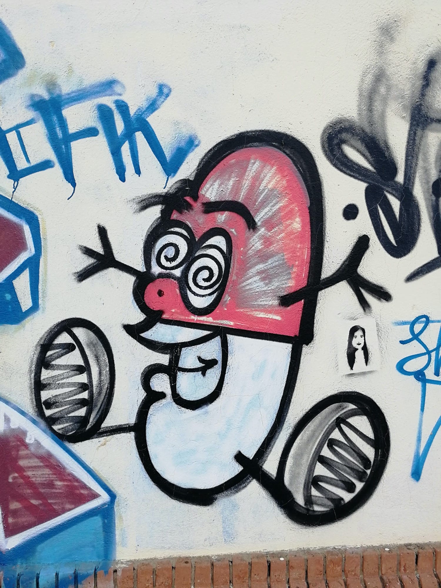 Graffiti 3410  capturé par Rabot à València Spain