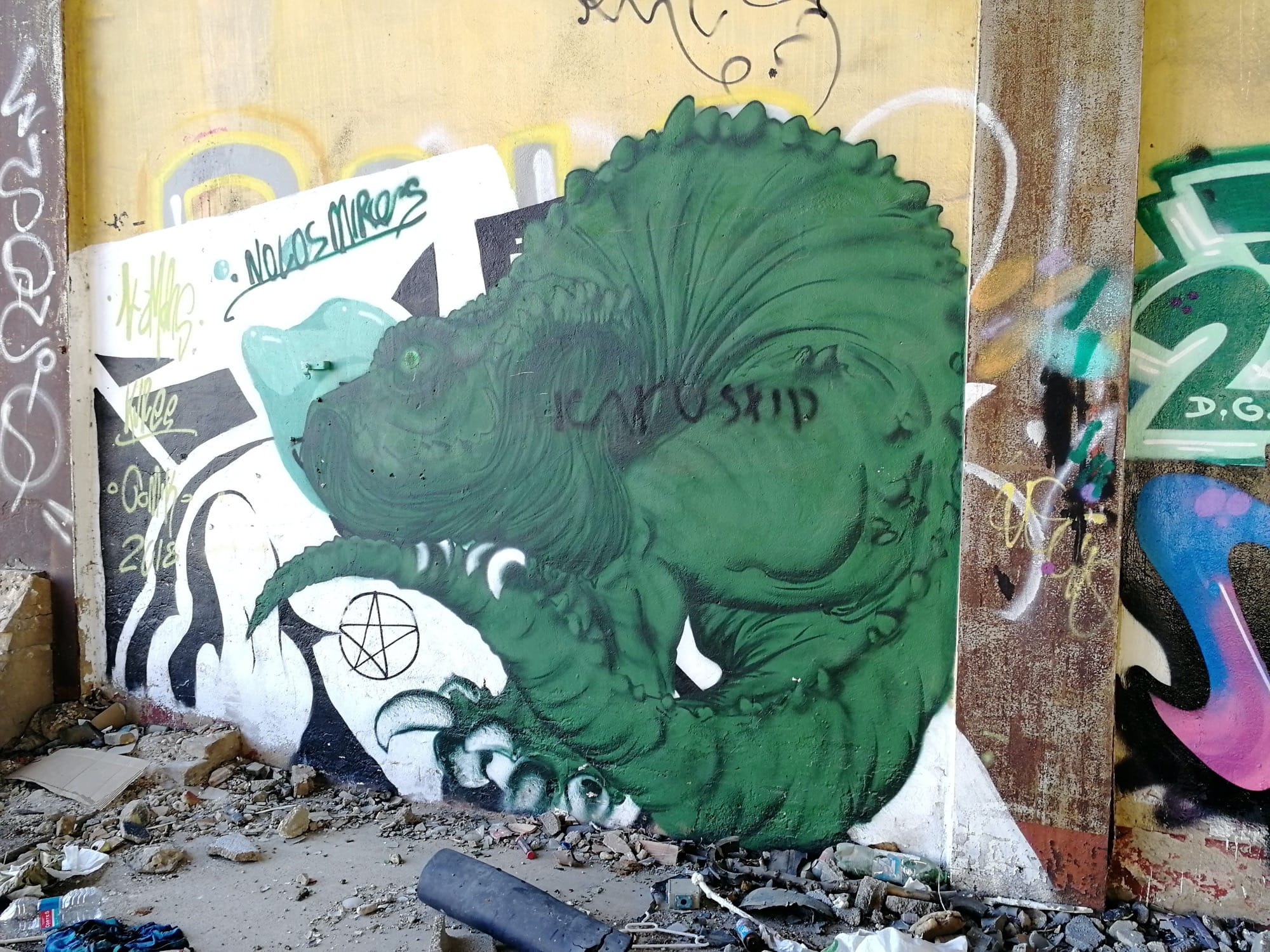 Graffiti 3436  capturé par Rabot à València Spain