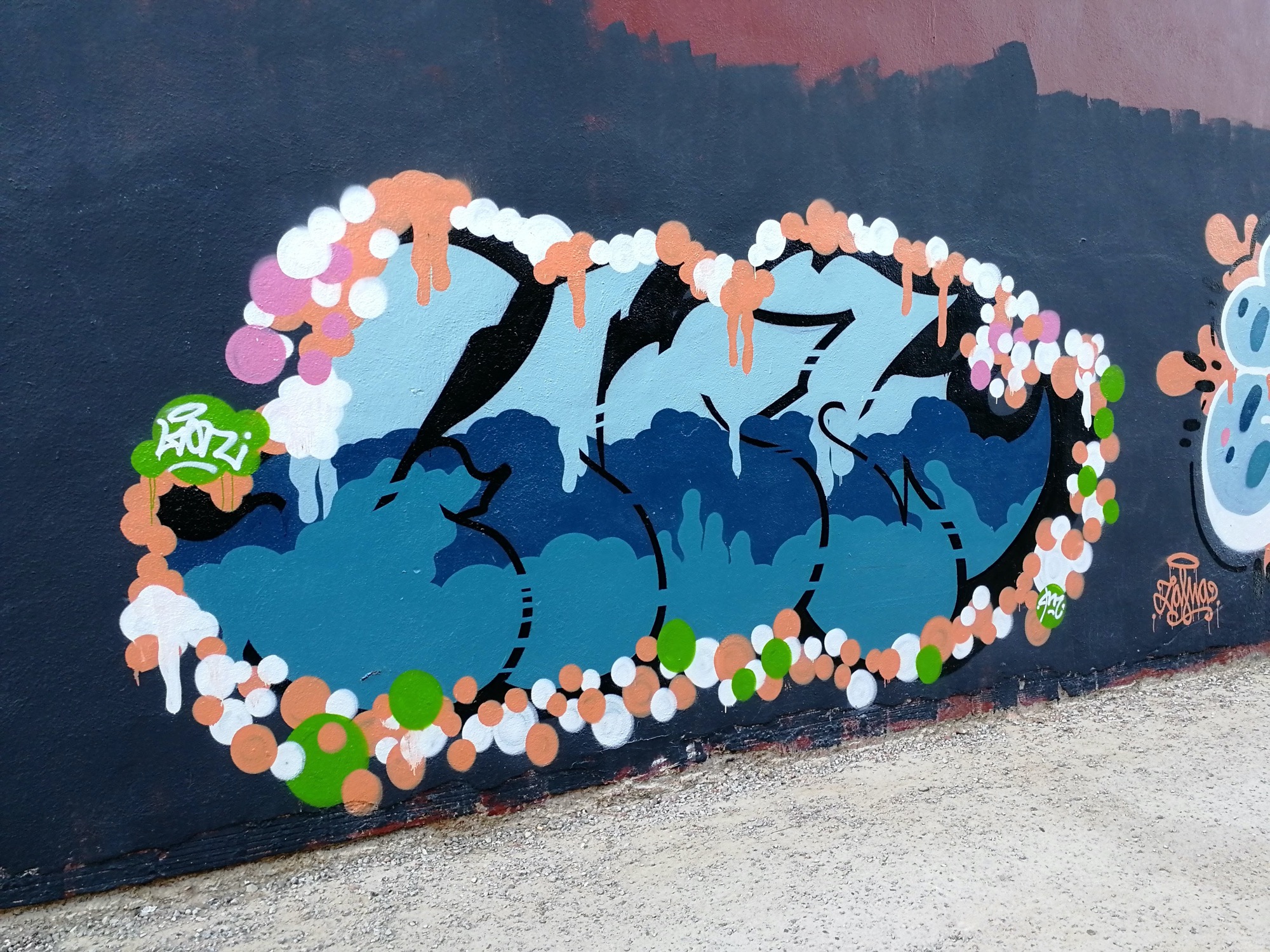 Graffiti 3455  captured by Rabot in València Spain