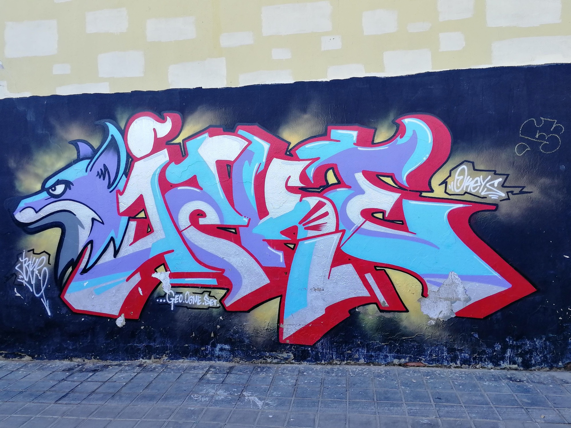 Graffiti 3465  capturé par Rabot à València Spain