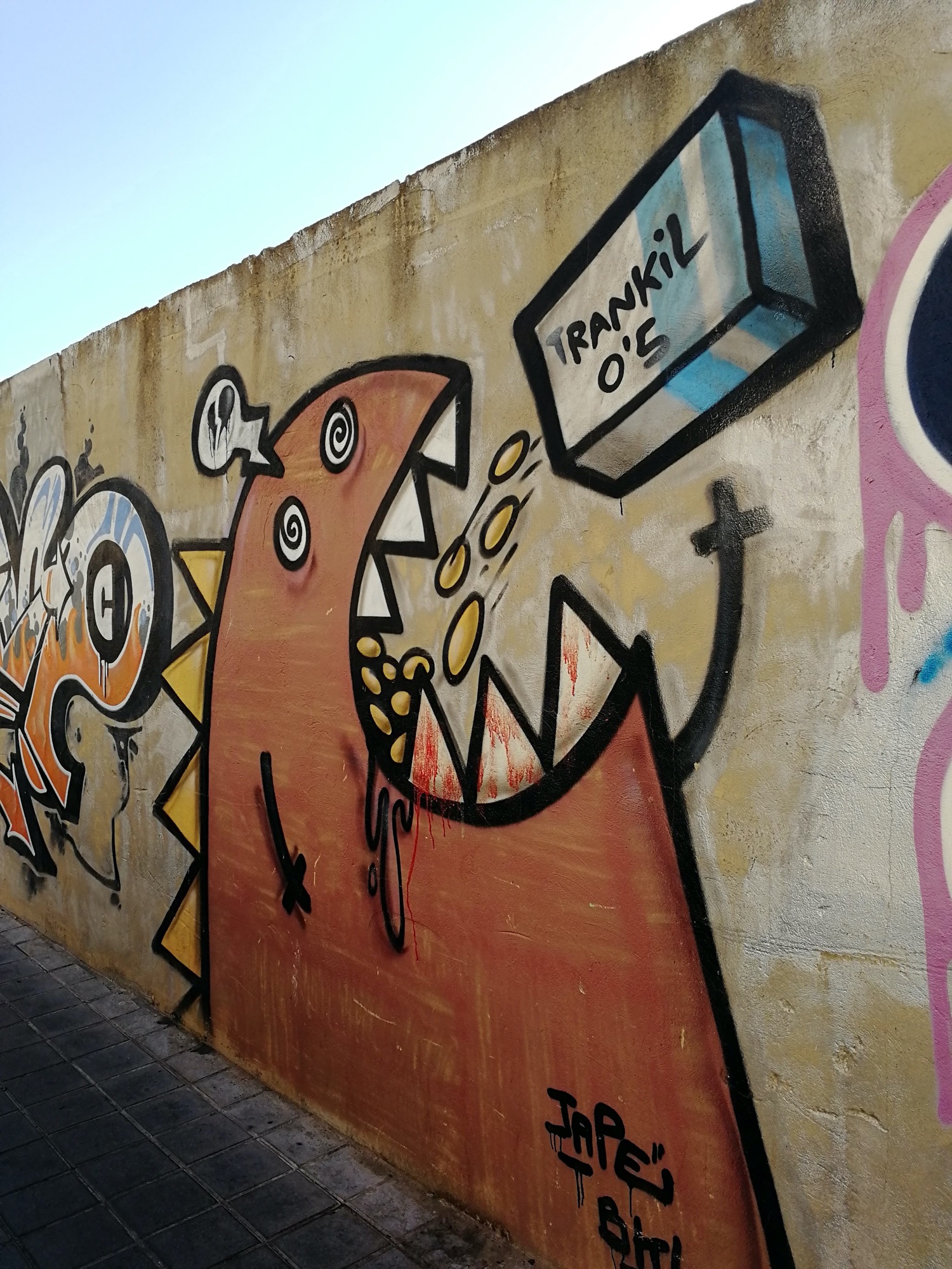 Graffiti 3471  capturé par Rabot à València Spain