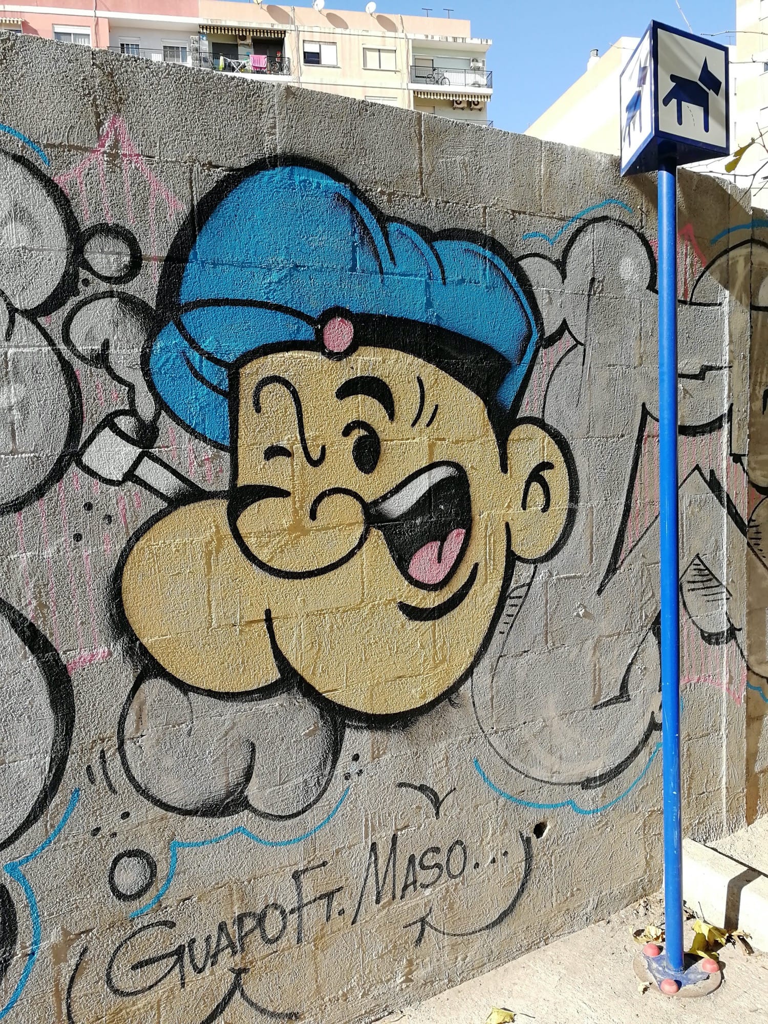 Graffiti 3474  captured by Rabot in València Spain