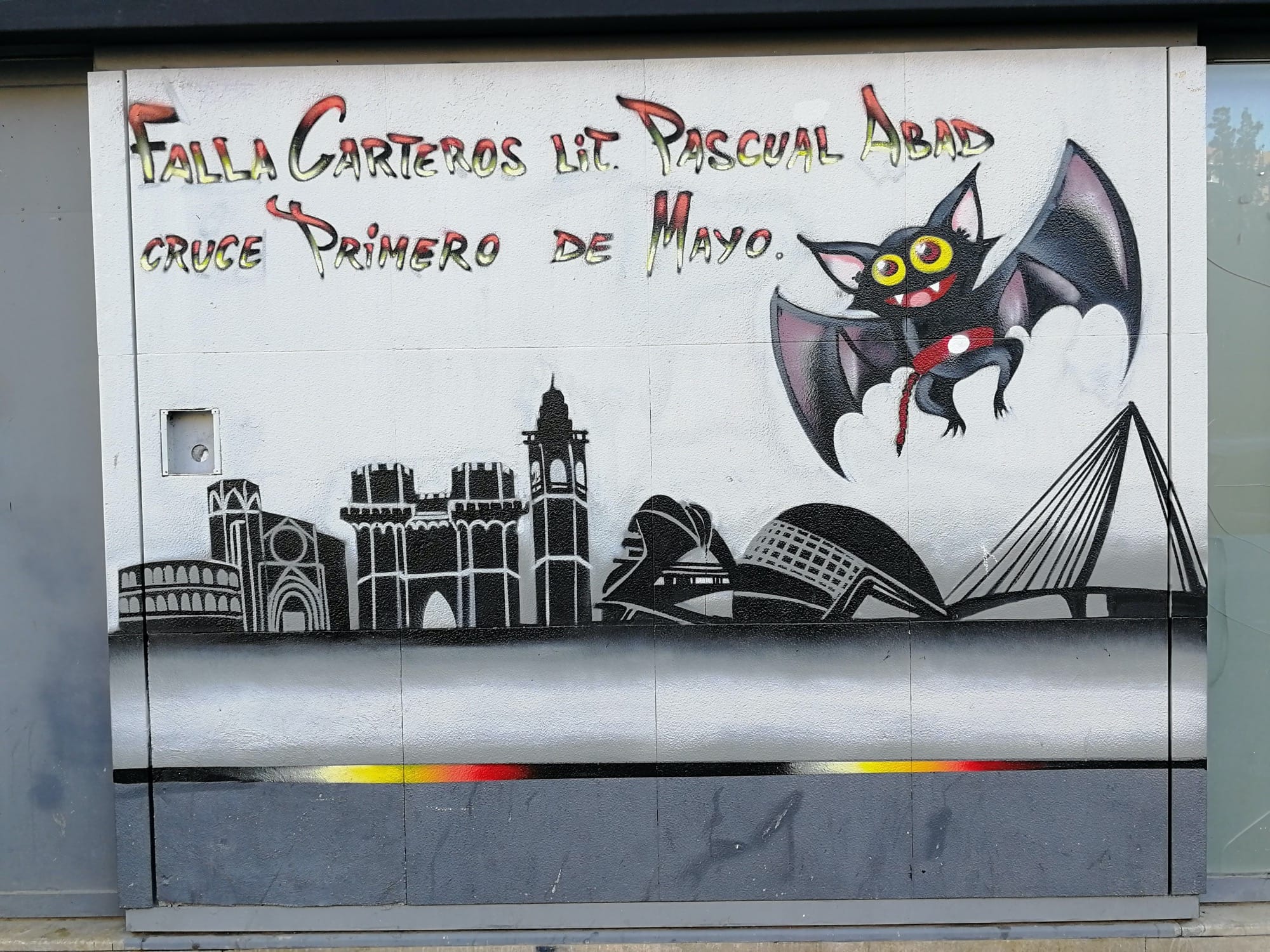 Graffiti 3475  capturé par Rabot à València Spain