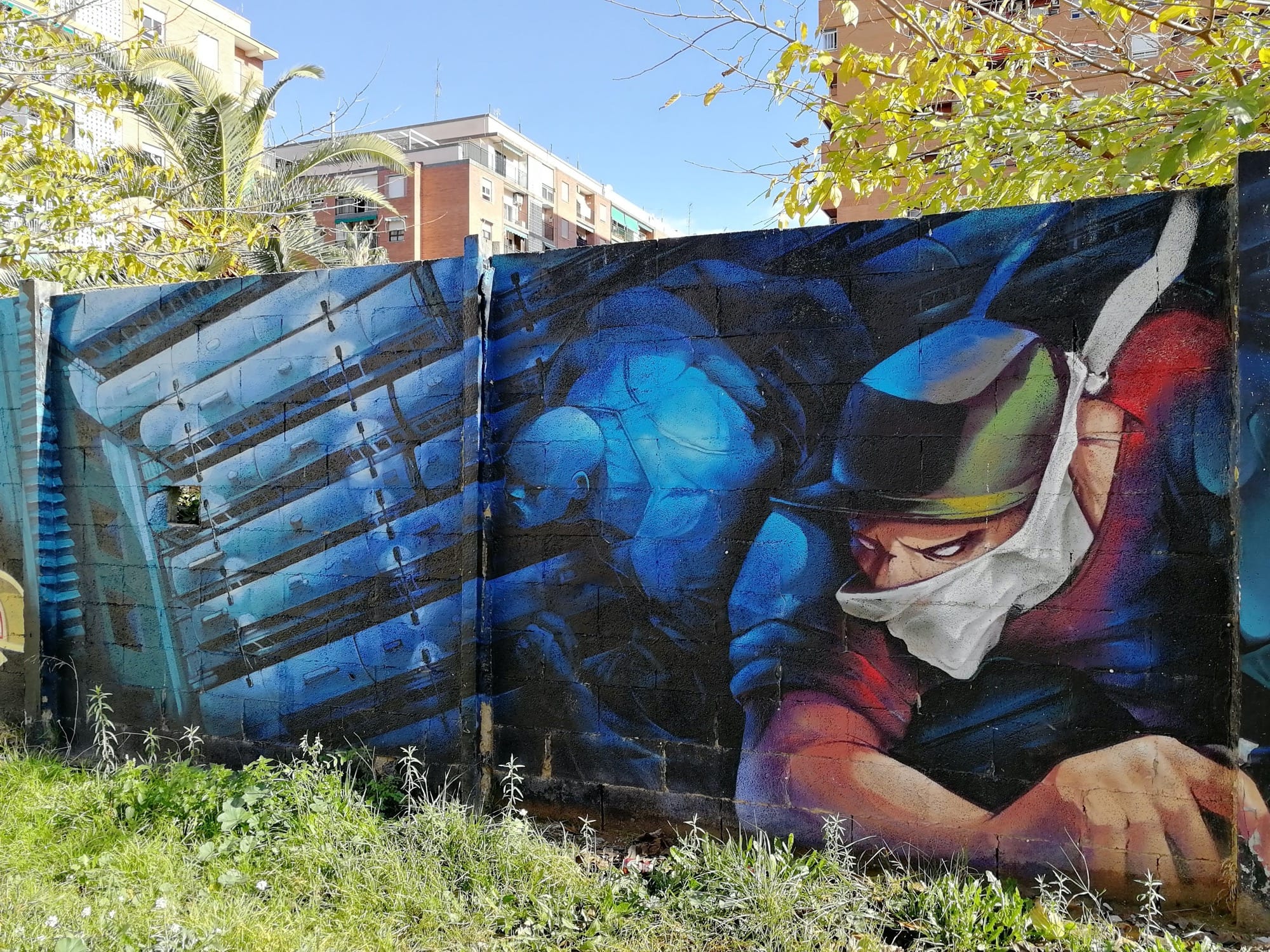Graffiti 3488  capturé par Rabot à València Spain