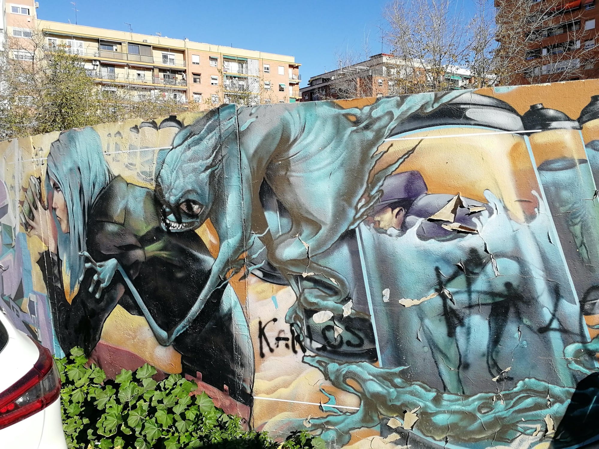 Graffiti 3493  capturé par Rabot à València Spain