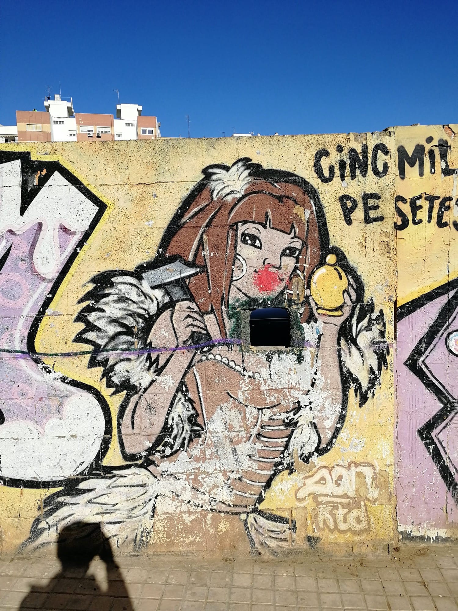 Graffiti 3495  capturé par Rabot à València Spain