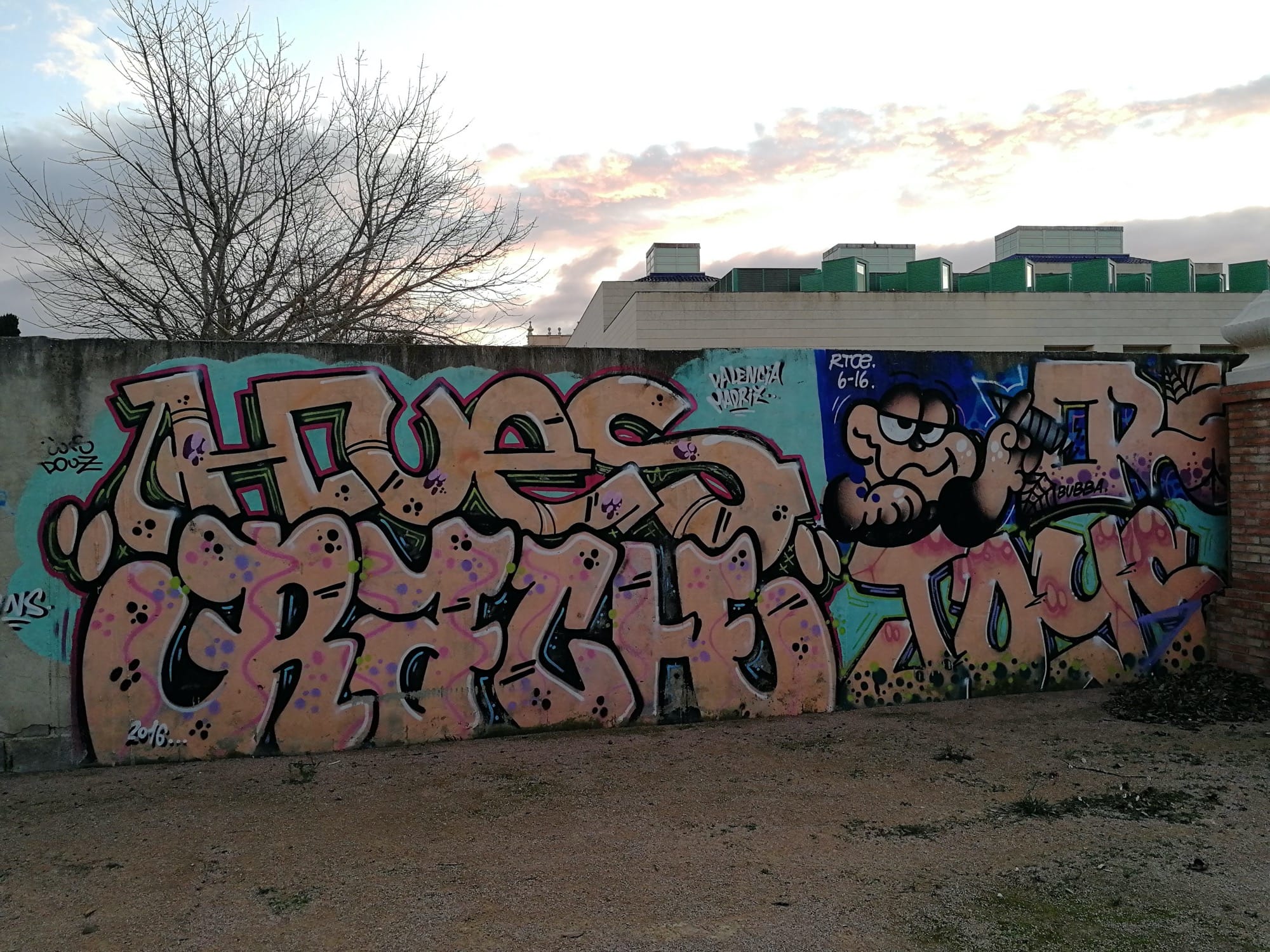 Graffiti 3502  capturé par Rabot à València Spain