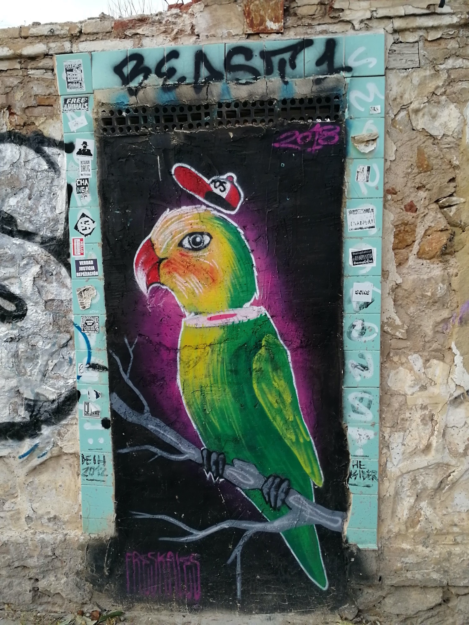 Graffiti 3505  captured by Rabot in València Spain