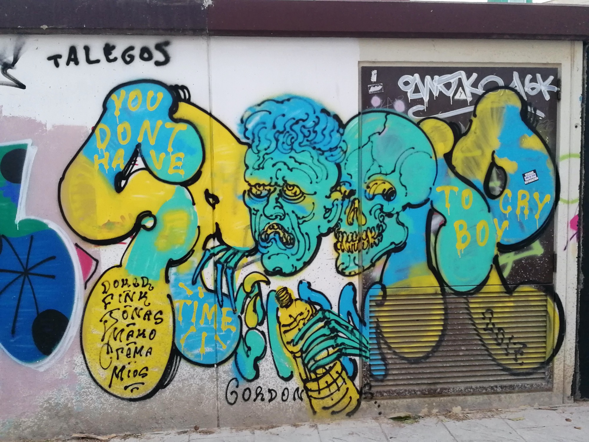 Graffiti 3506  capturé par Rabot à València Spain