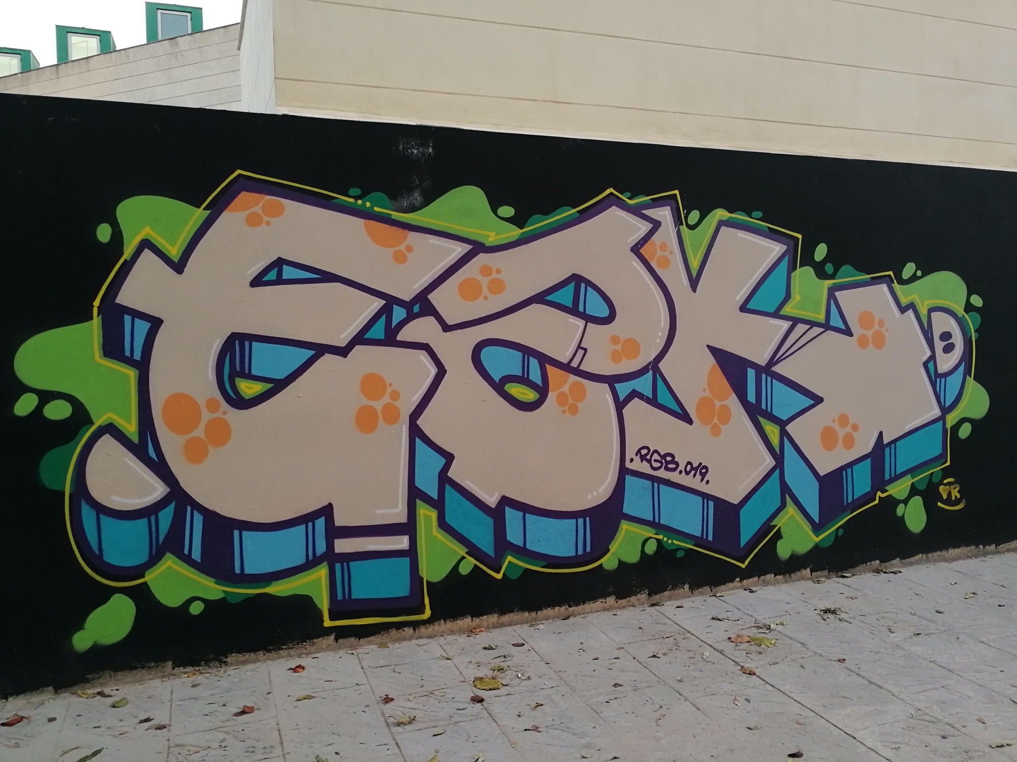Graffiti 3508  capturé par Rabot à València Spain