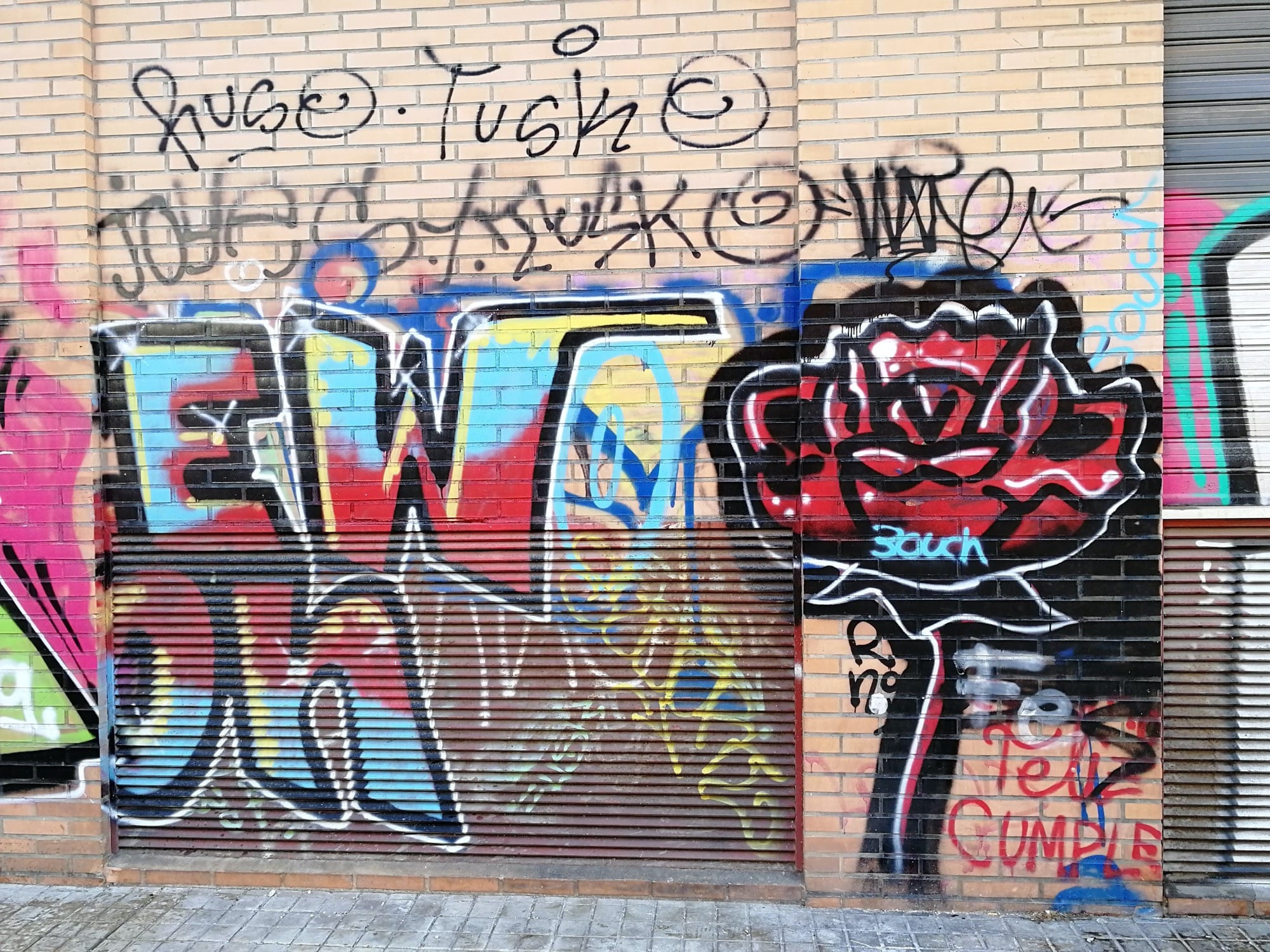 Graffiti 3520  capturé par Rabot à València Spain