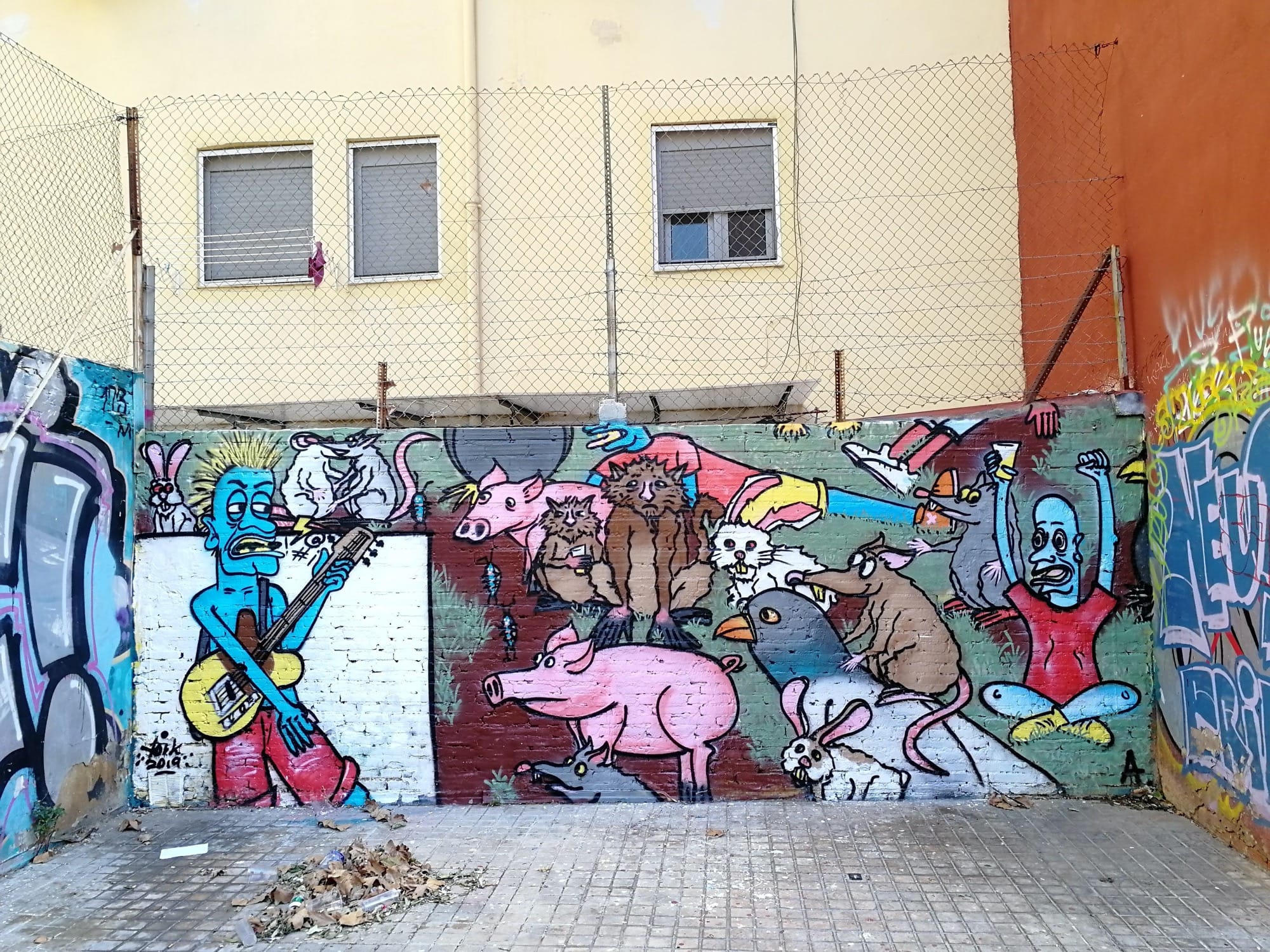 Graffiti 3521  capturé par Rabot à València Spain
