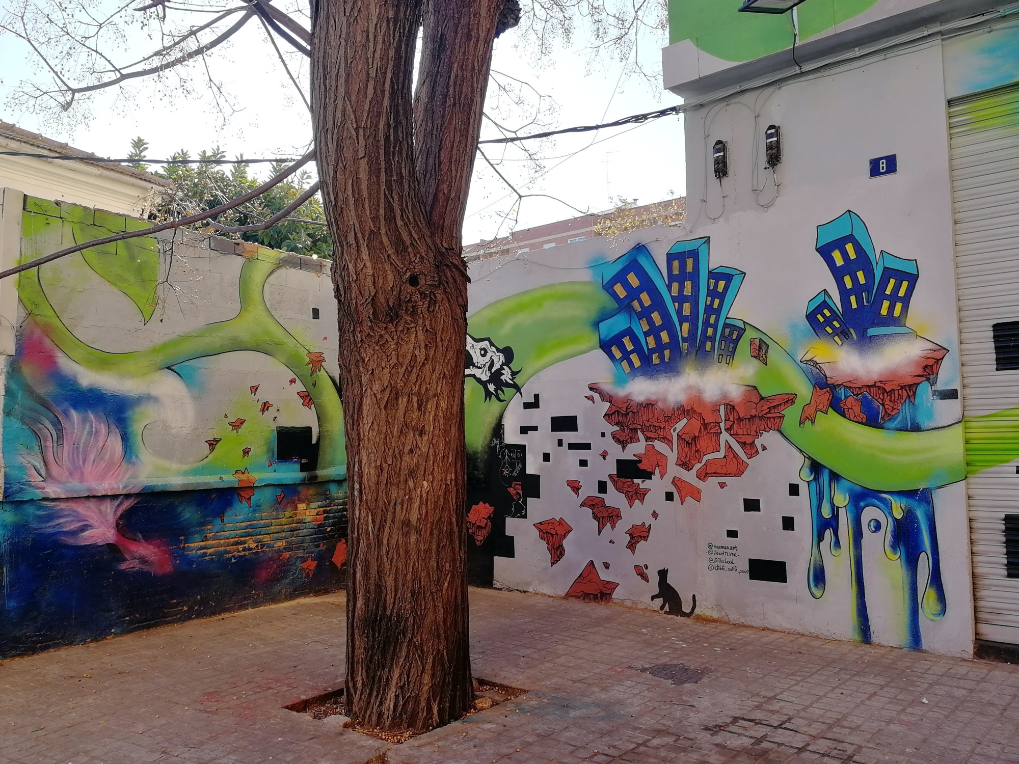 Graffiti 3549  capturé par Rabot à València Spain