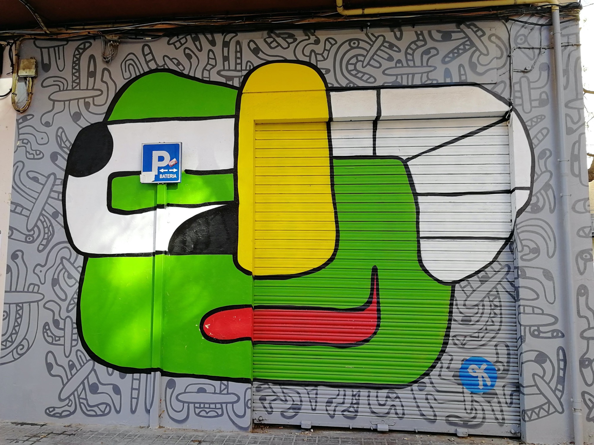 Graffiti 3551  captured by Rabot in València Spain