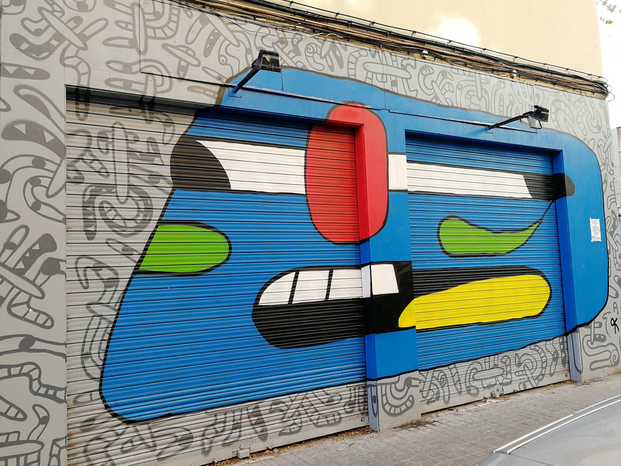 Graffiti 3553  capturé par Rabot à València Spain