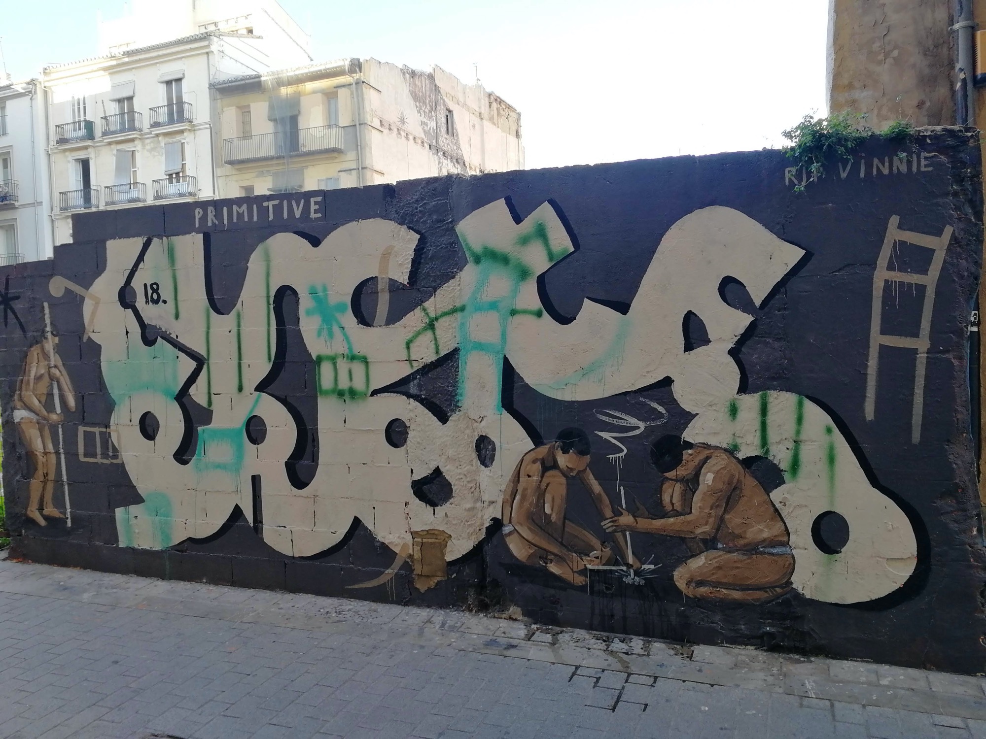 Graffiti 3560  capturé par Rabot à València Spain