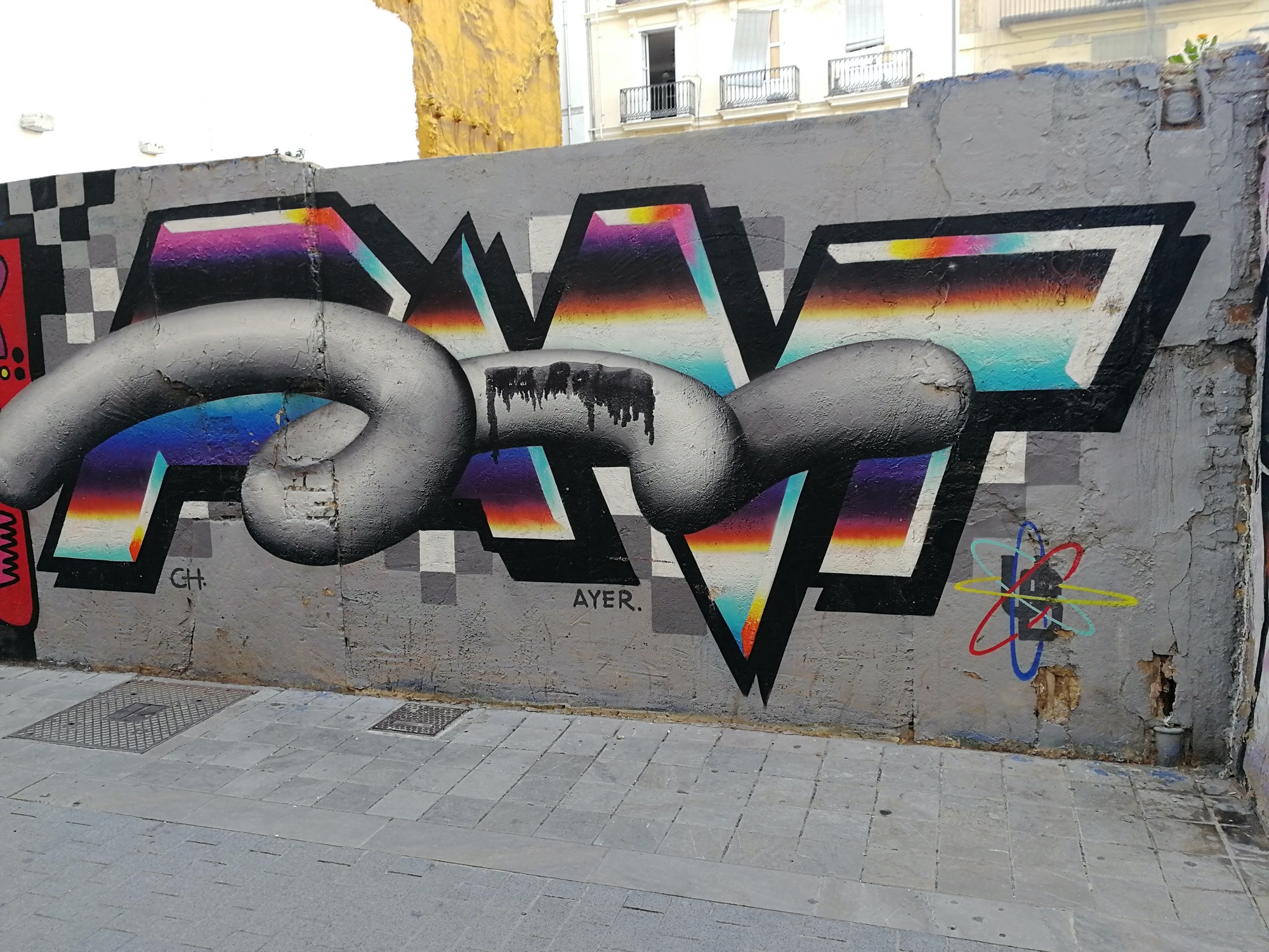 Graffiti 3563  capturé par Rabot à València Spain
