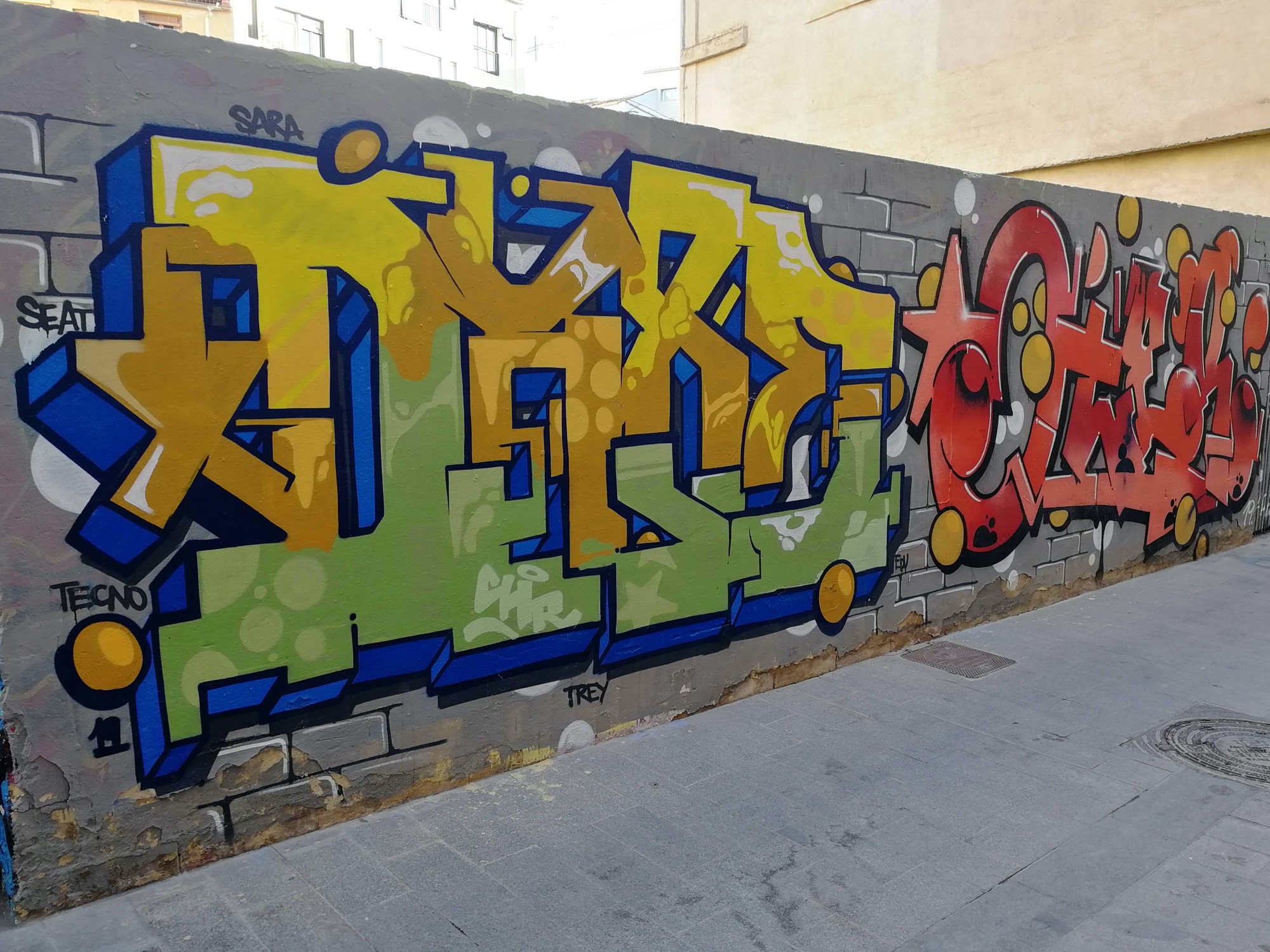 Graffiti 3569  capturé par Rabot à València Spain