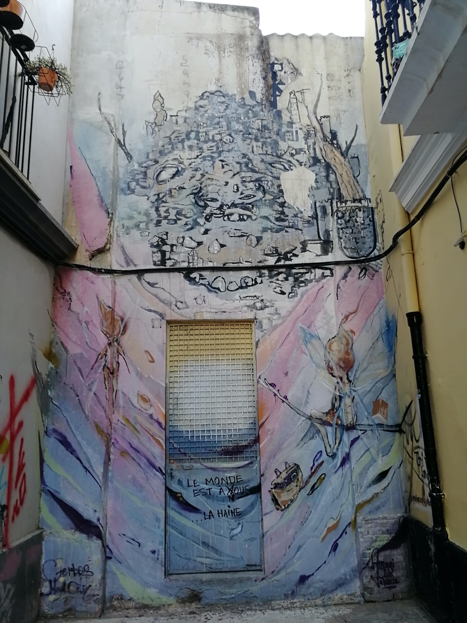 Graffiti 3578  capturé par Rabot à València Spain