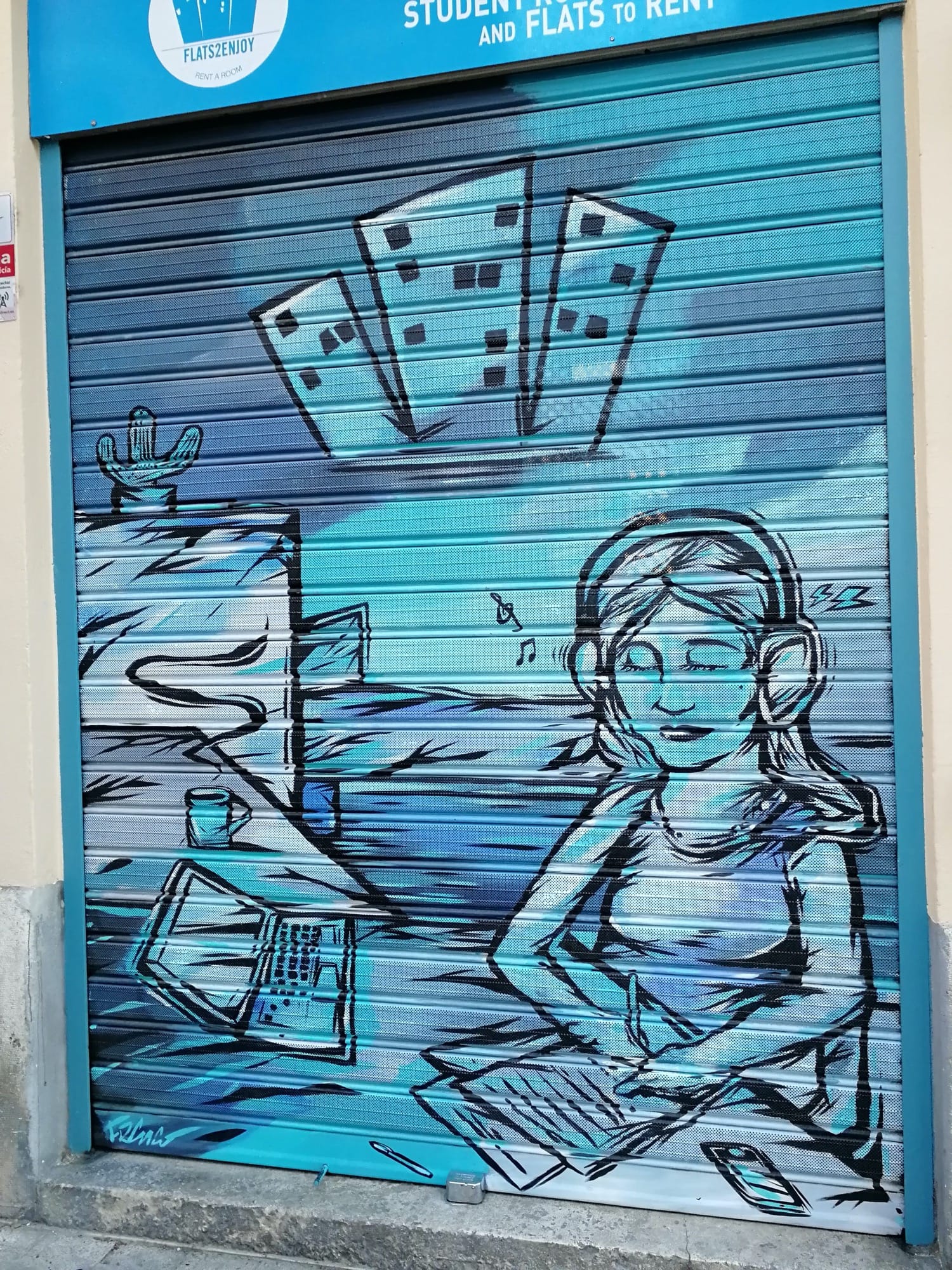 Graffiti 3581  capturé par Rabot à València Spain