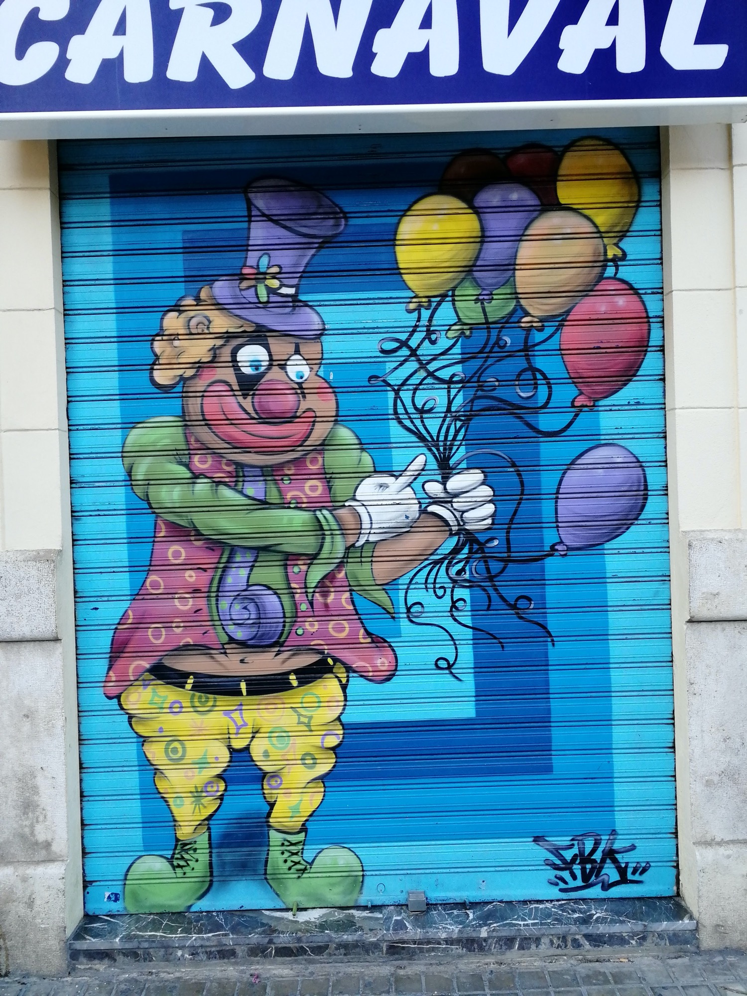 Graffiti 3593  captured by Rabot in València Spain