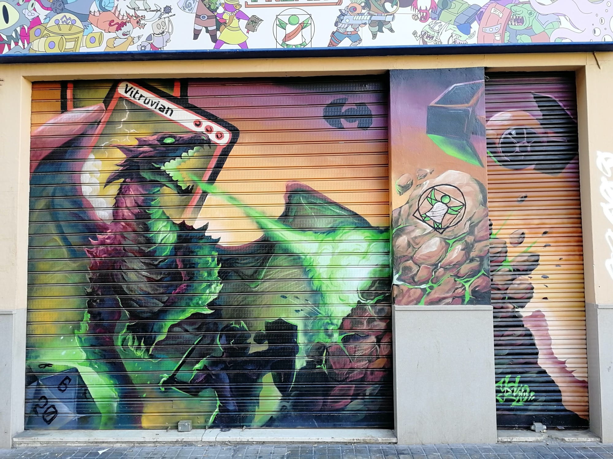 Graffiti 3594  capturé par Rabot à València Spain