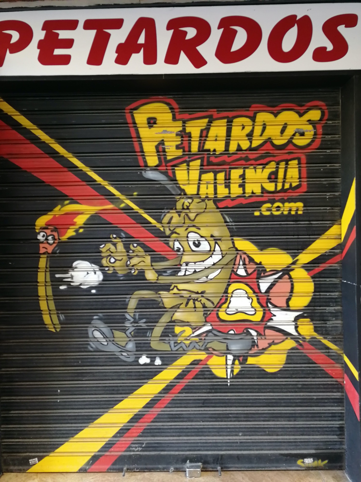 Graffiti 3598  capturé par Rabot à València Spain