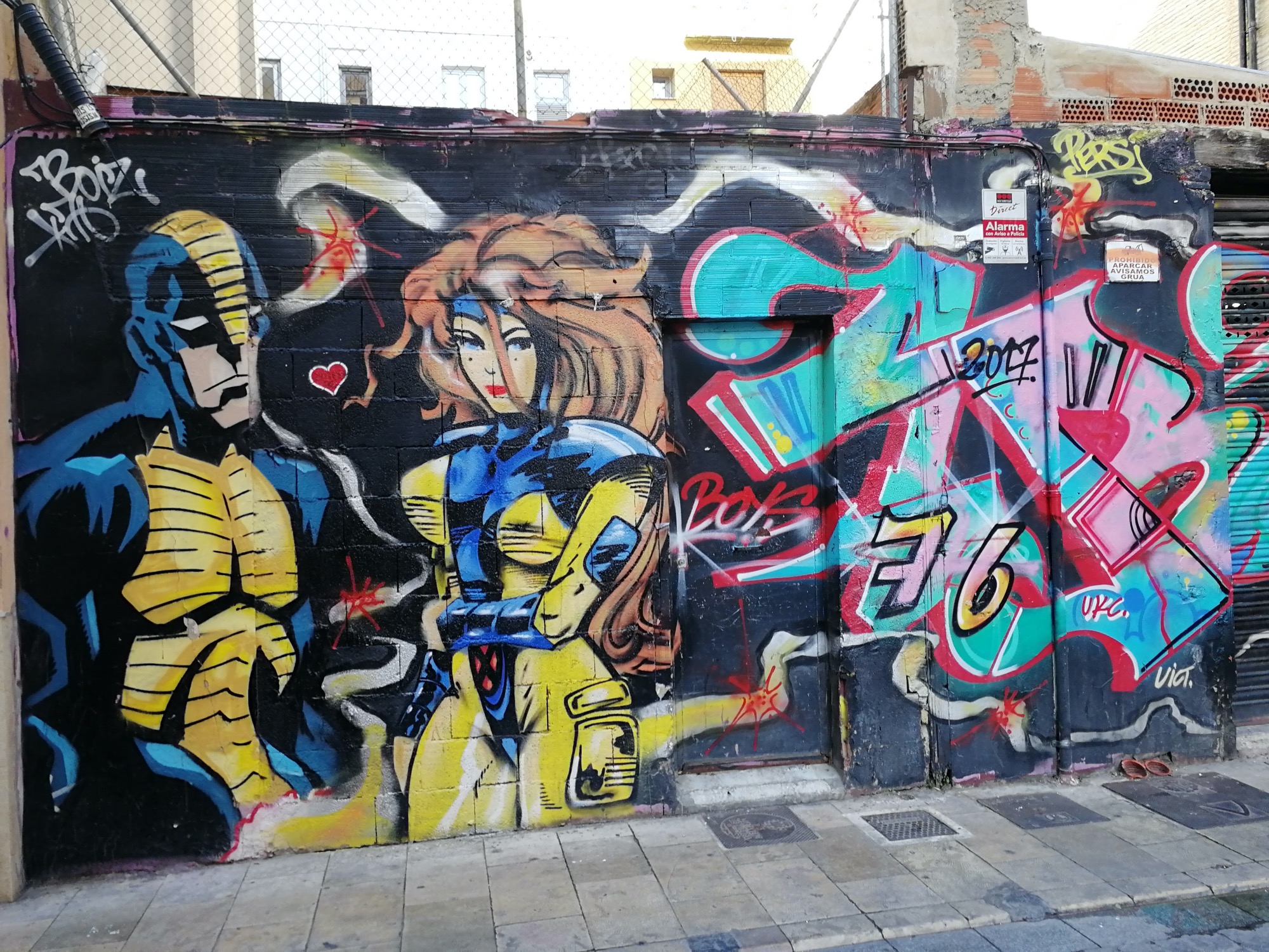 Graffiti 3599  captured by Rabot in València Spain