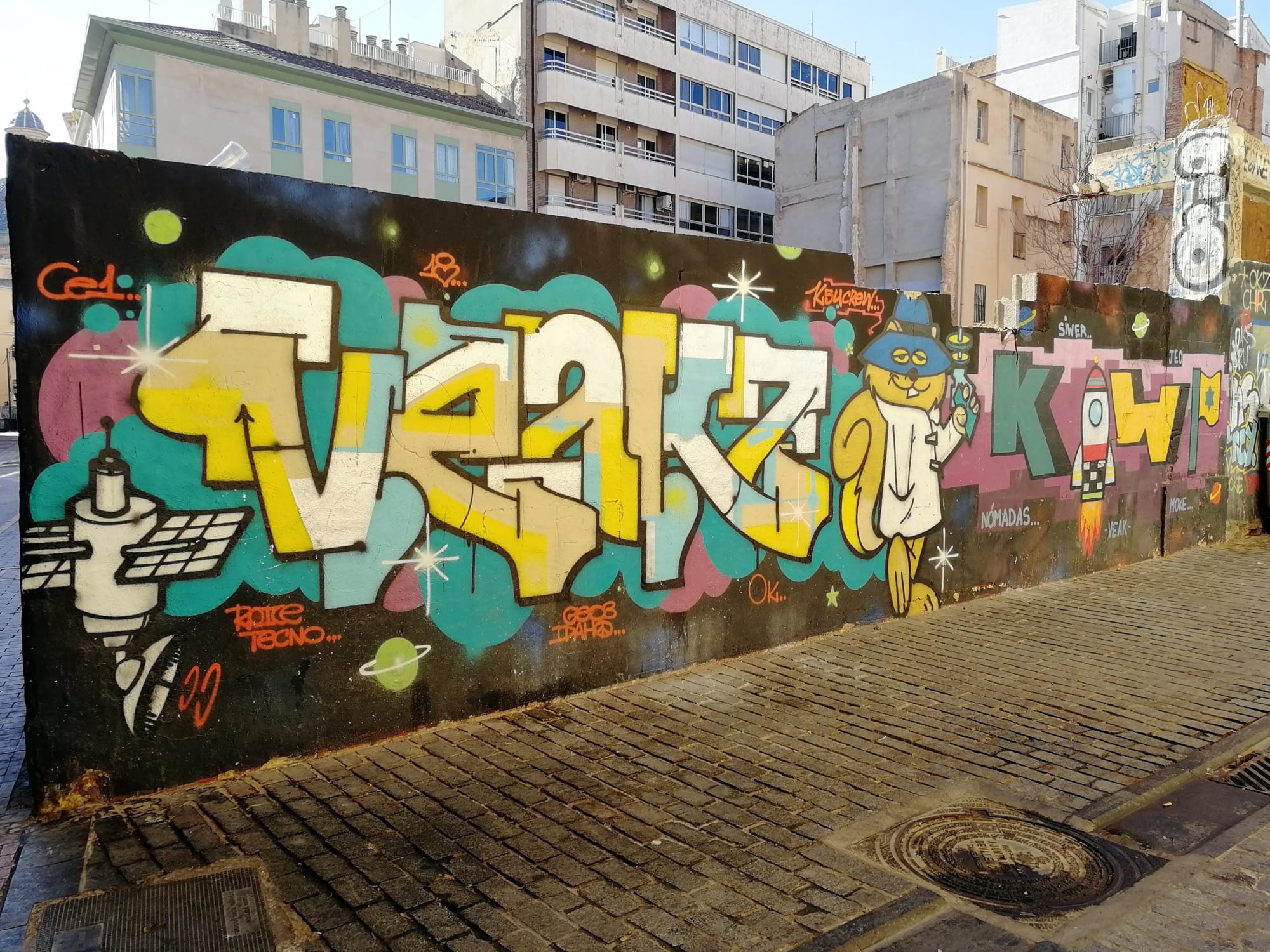 Graffiti 3603  capturé par Rabot à València Spain