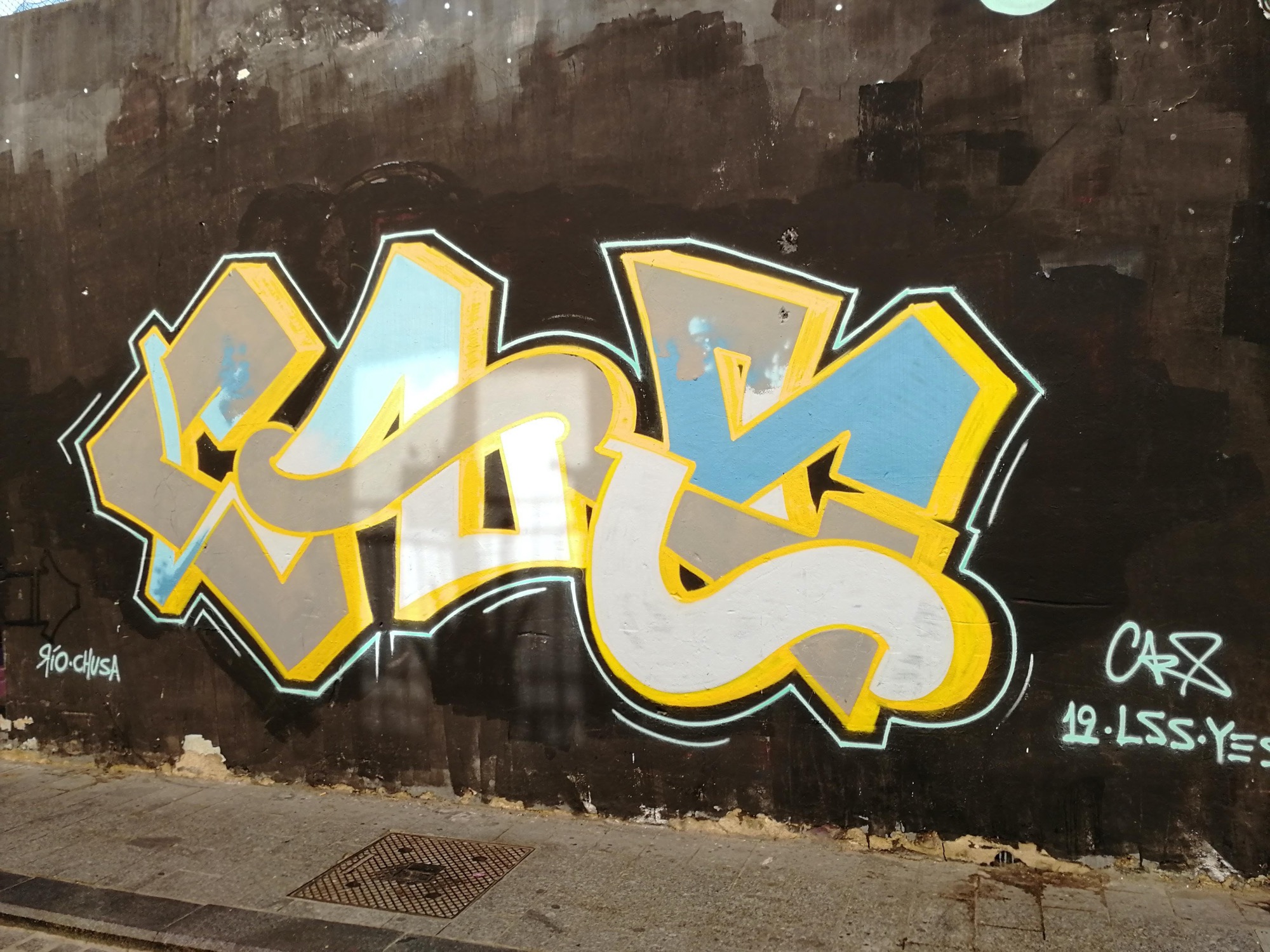 Graffiti 3615  capturé par Rabot à València Spain