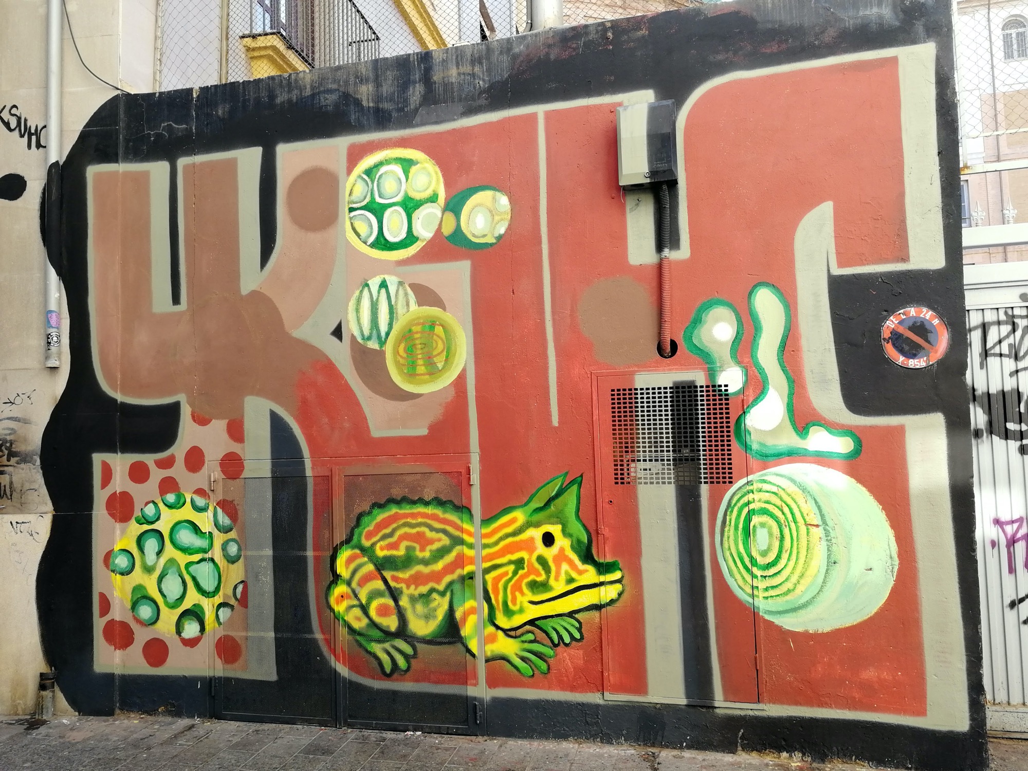 Graffiti 3618  capturé par Rabot à València Spain