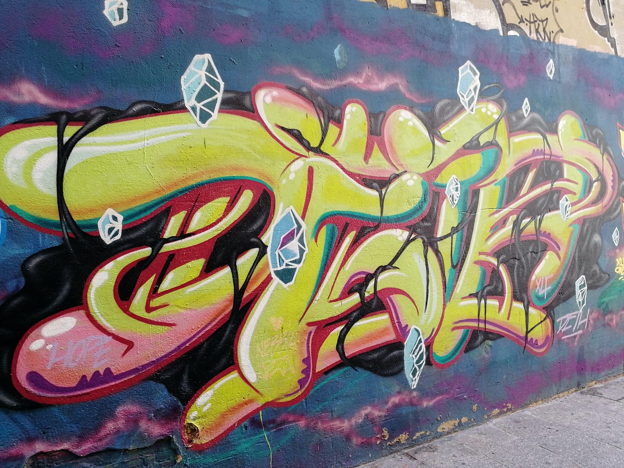 Graffiti 3630  capturé par Rabot à València Spain