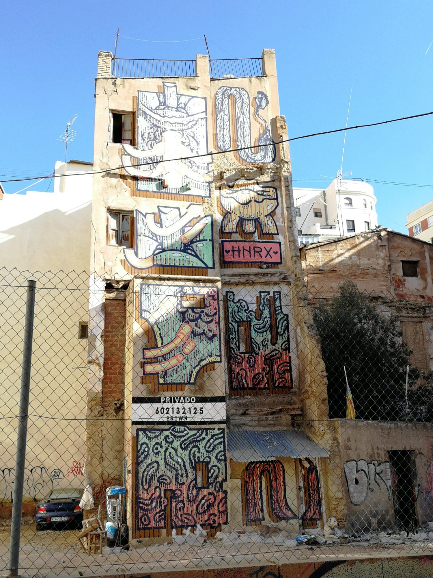 Graffiti 3650  capturé par Rabot à València Spain