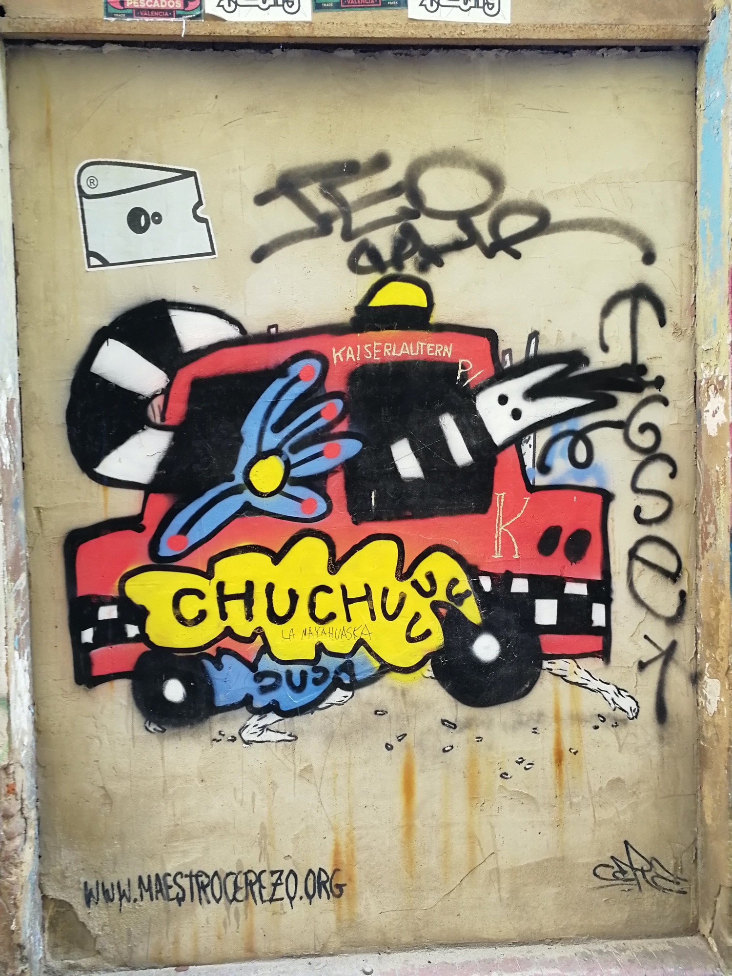 Graffiti 3656  capturé par Rabot à València Spain