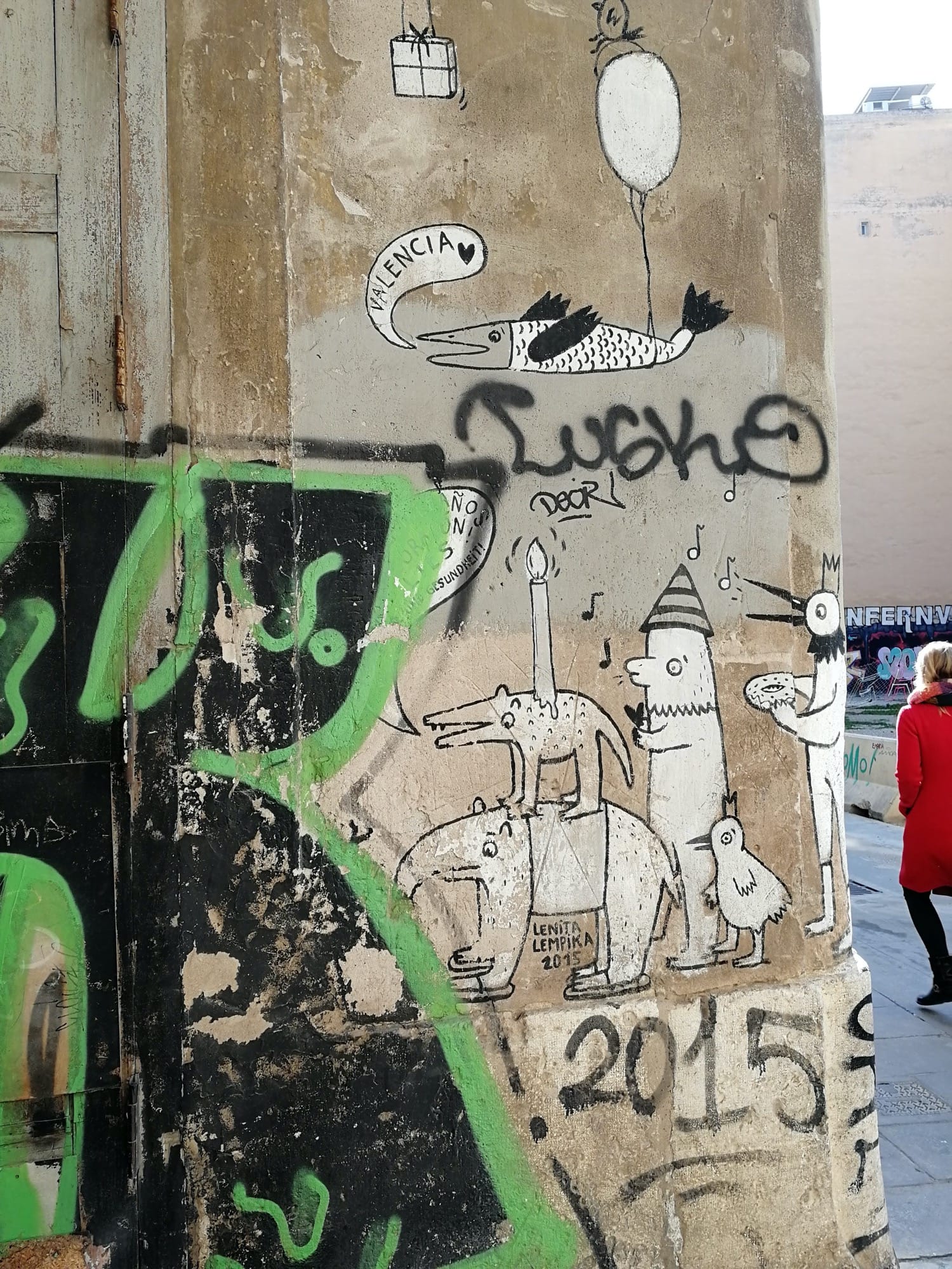 Graffiti 3657  capturé par Rabot à València Spain