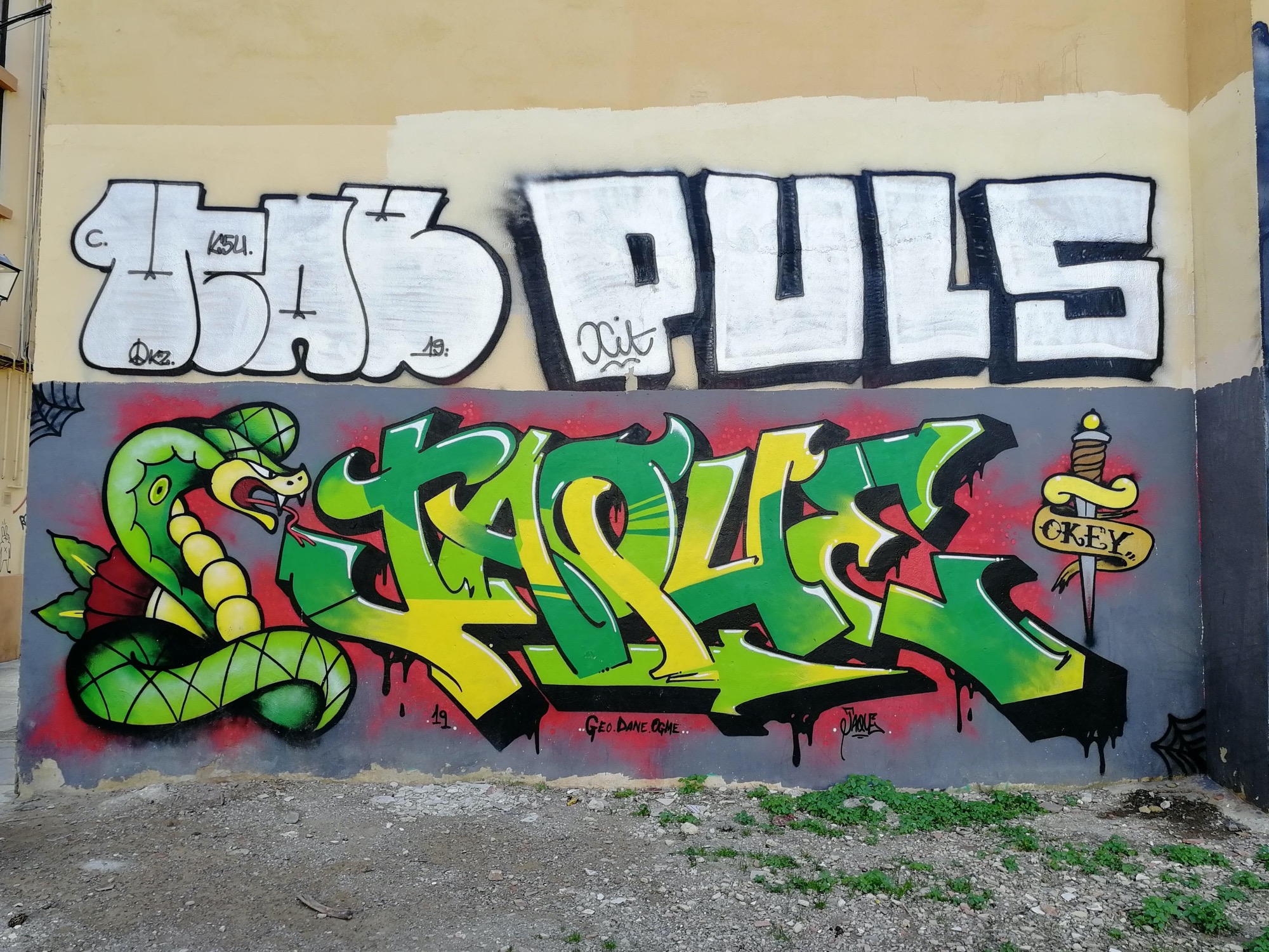 Graffiti 3659  capturé par Rabot à València Spain