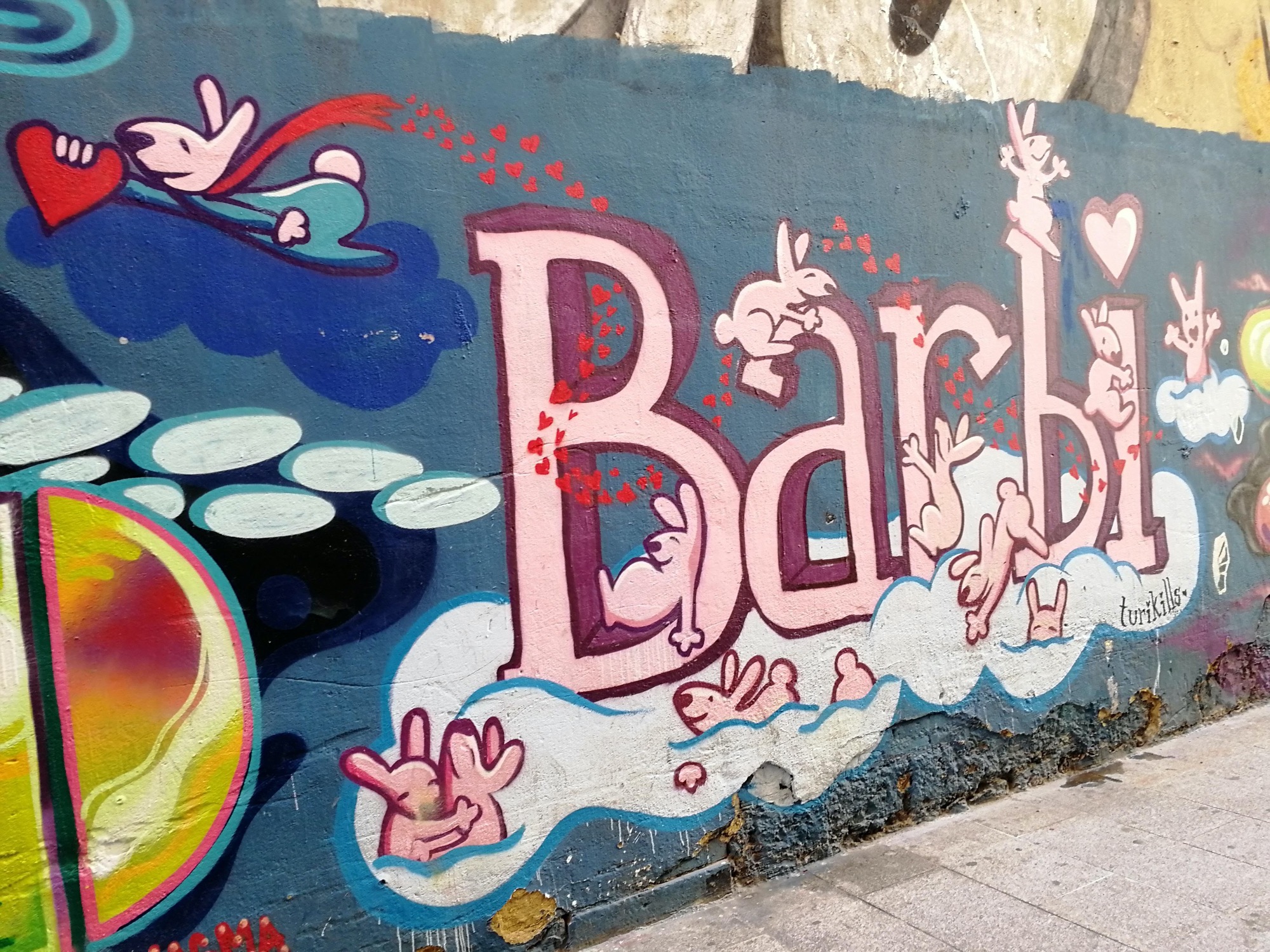 Graffiti 3710  de Julieta xlf capturé par Rabot à València Spain