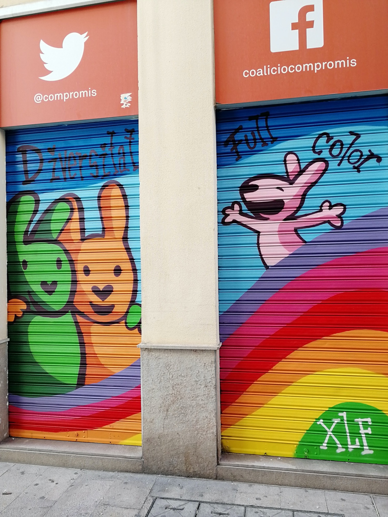 Graffiti 3723  de Barbi capturé par Rabot à València Spain