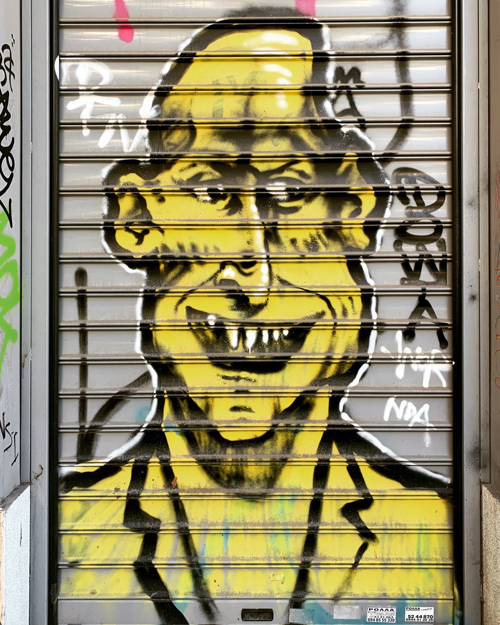 Graffiti 4016  capturé par JamesZ à Athina Greece
