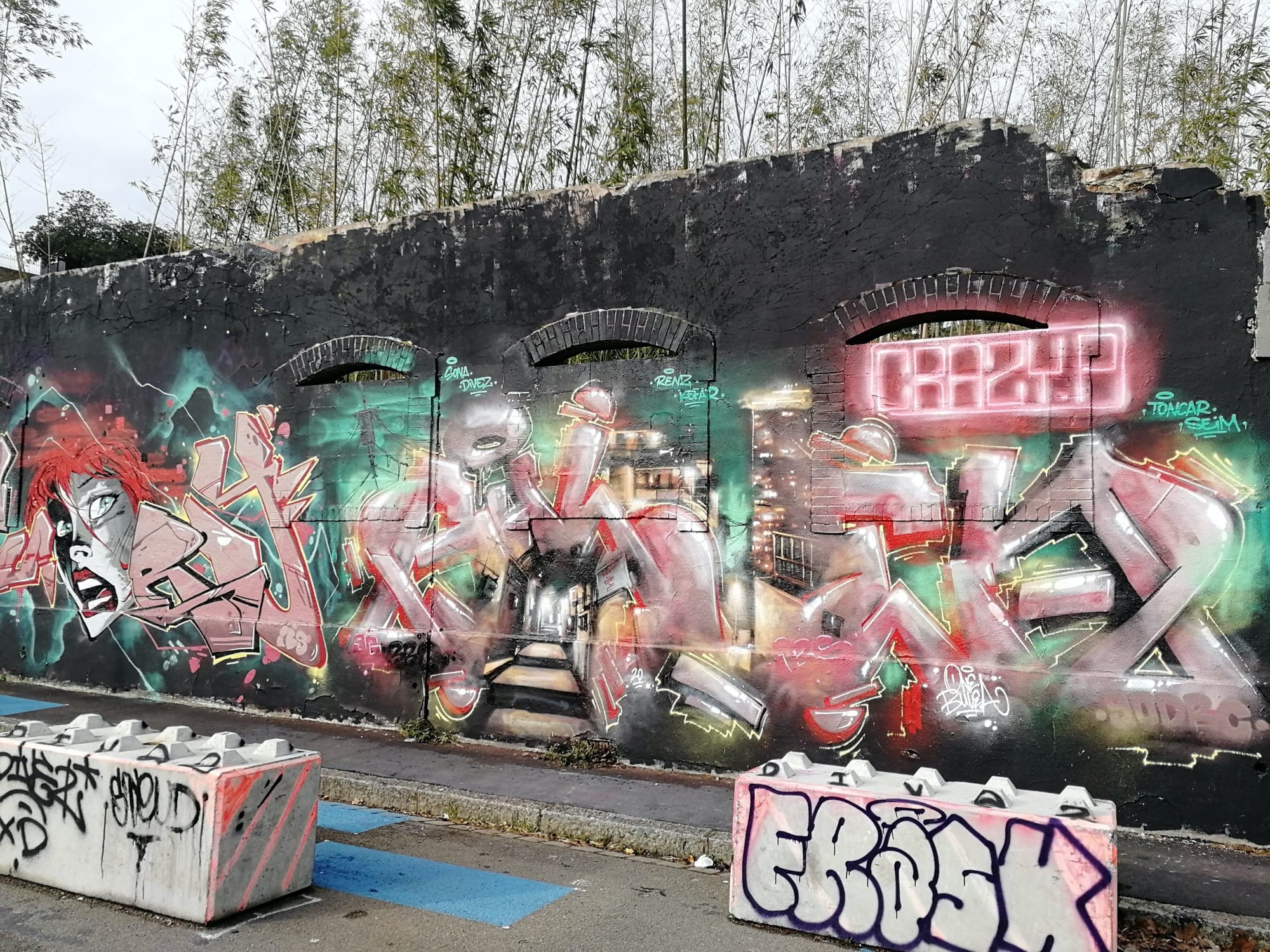 Graffiti 4024  capturé par Rabot à Nantes France