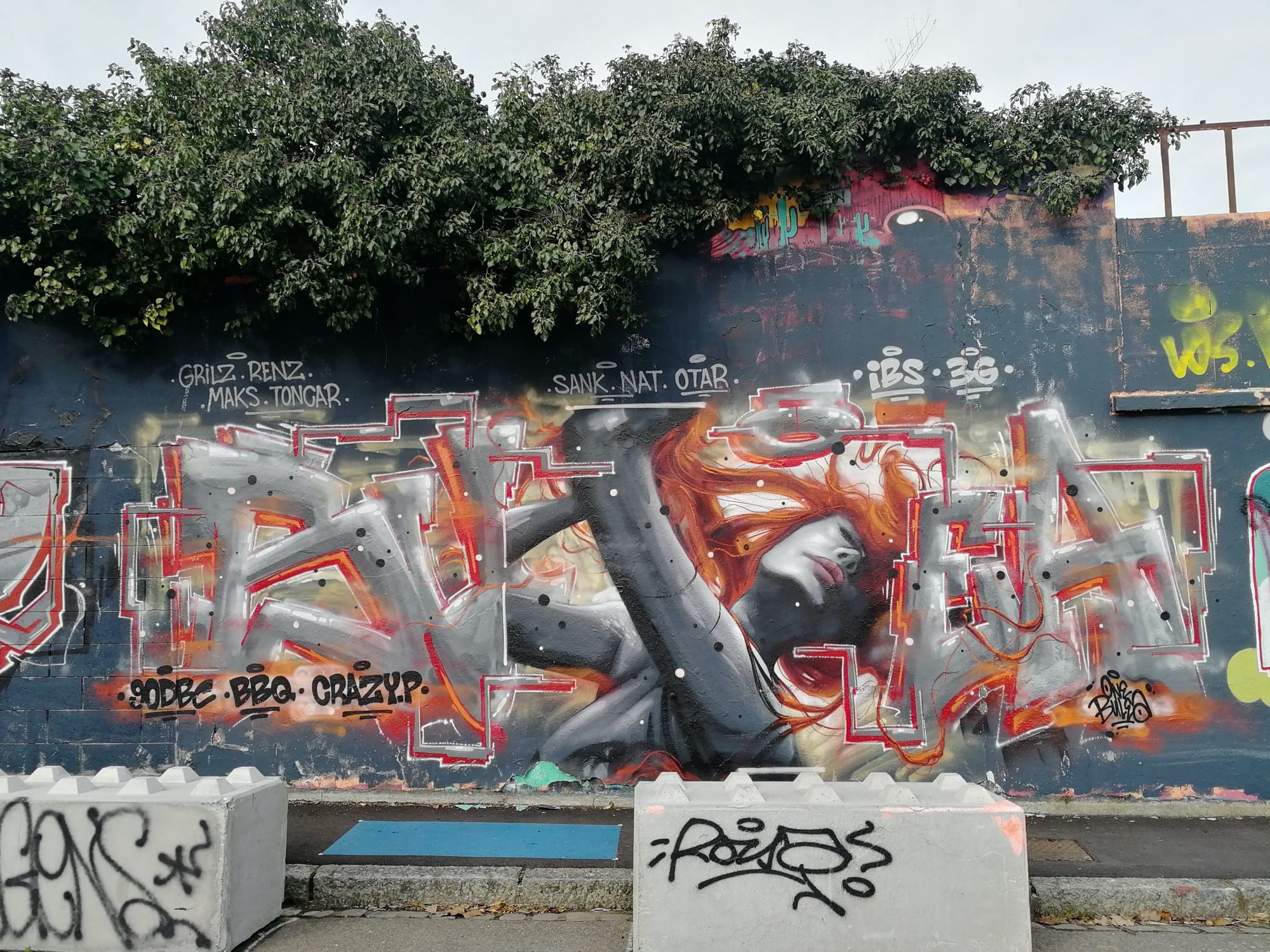 Graffiti 4027  capturé par Rabot à Nantes France